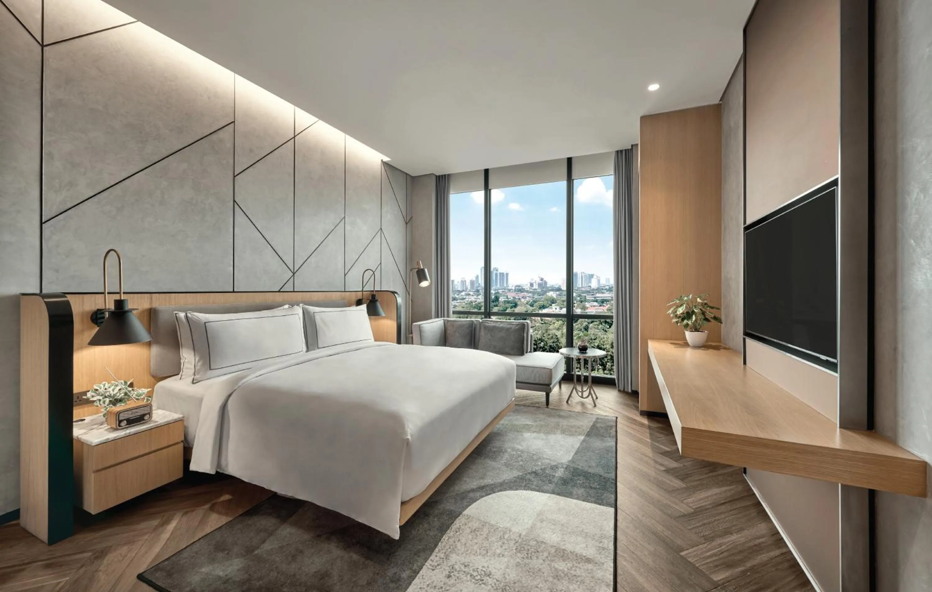 Bed in 25hours Hotel Jakarta The Oddbird