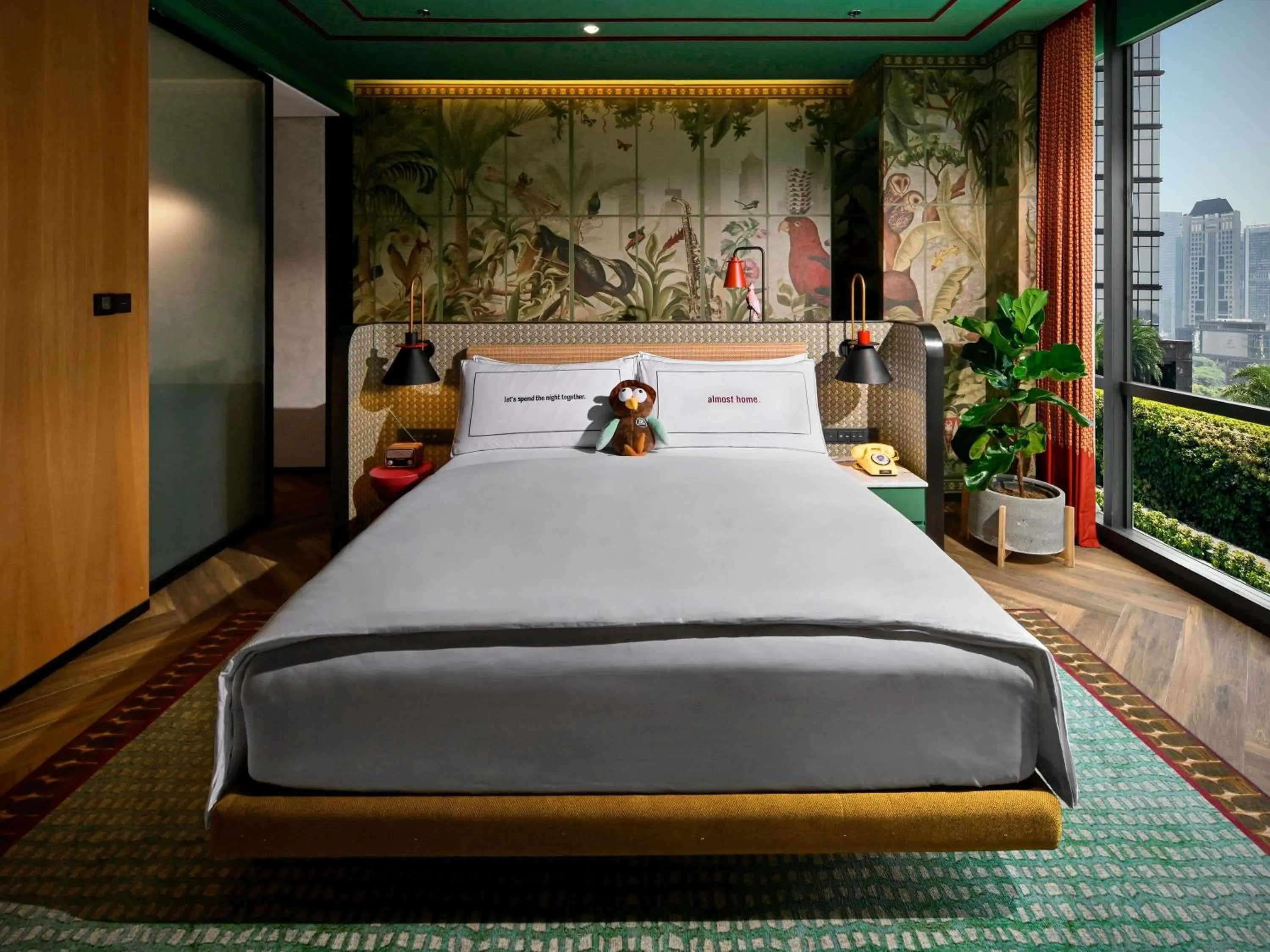 Bedroom, Bed in 25hours Hotel Jakarta The Oddbird