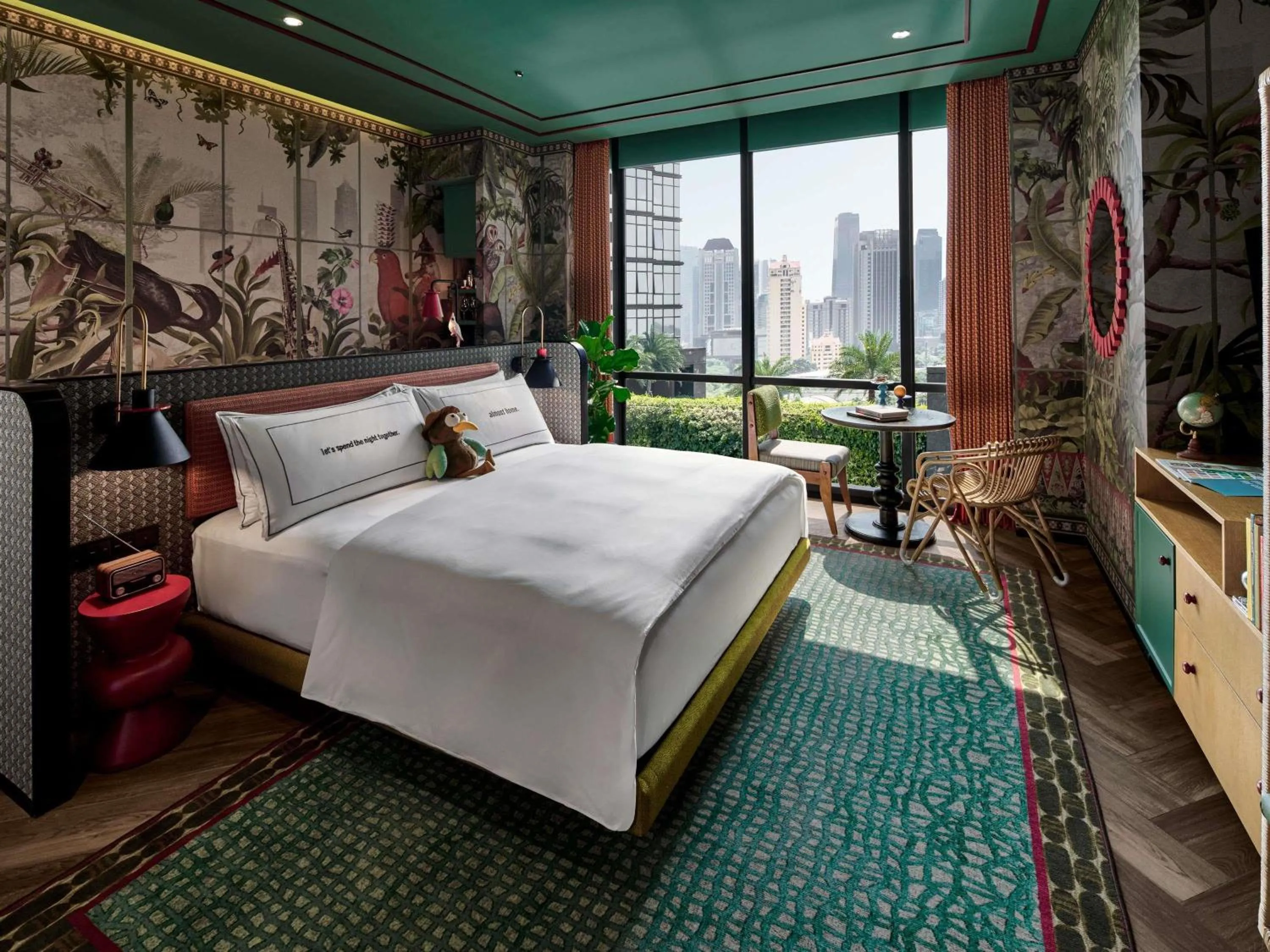 Bedroom, Bed in 25hours Hotel Jakarta The Oddbird