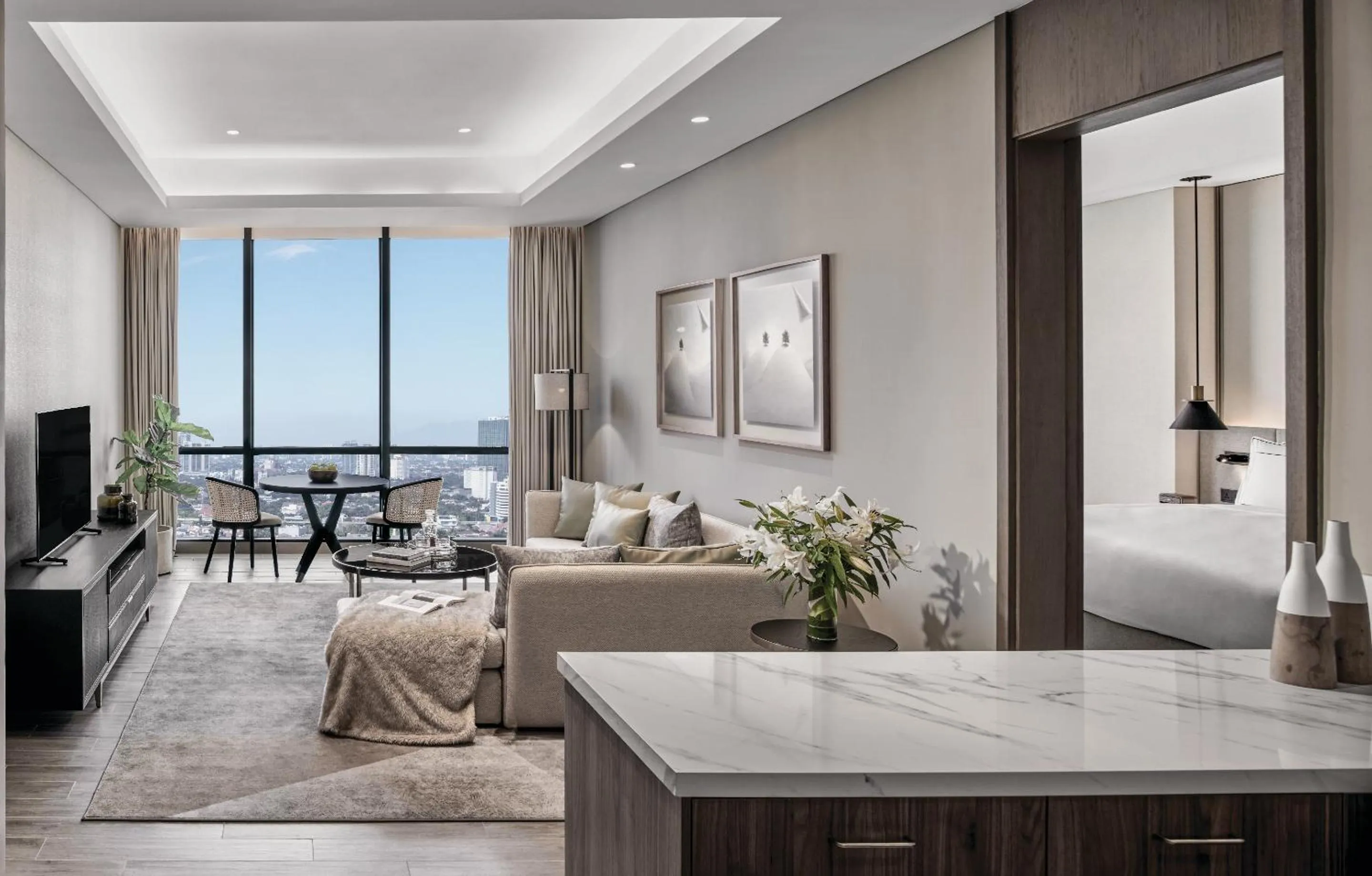 Living room in 25hours Hotel Jakarta The Oddbird