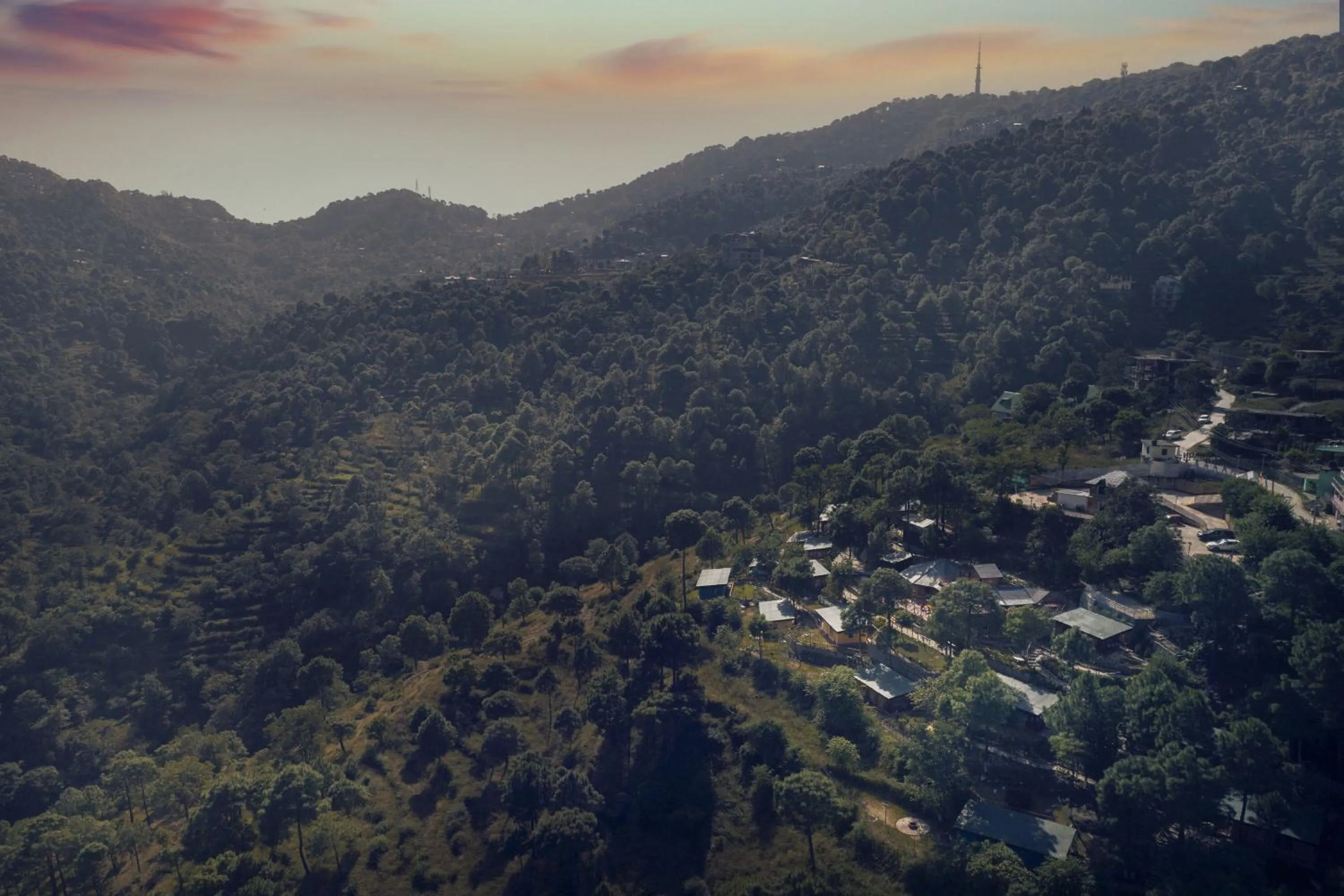 Natural landscape in A Kasauli Ggaon by Echor
