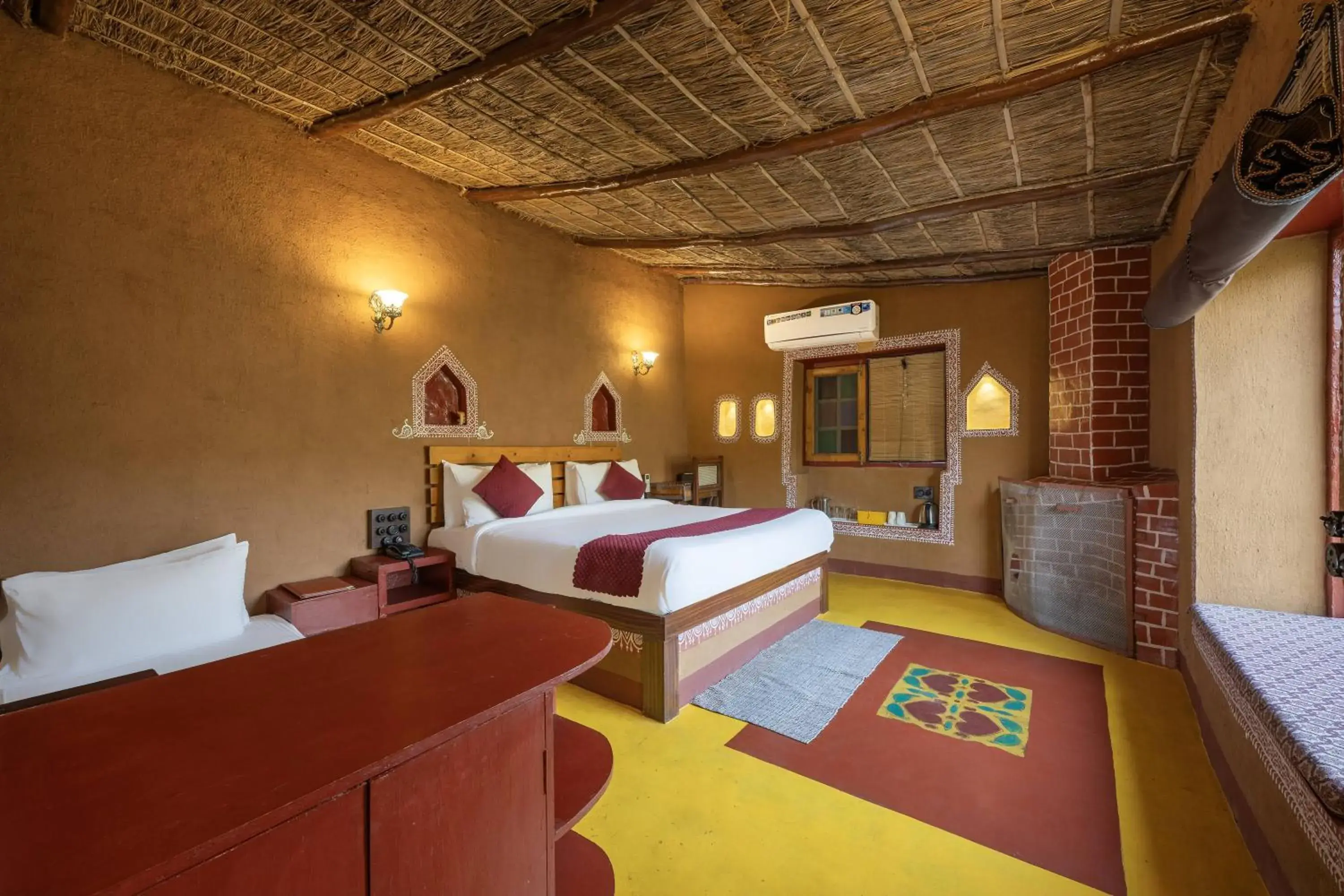 Triple Room with Mountain View in A Kasauli Ggaon by Echor Triple Room with Mountain View in A Kasauli Ggaon by Echor