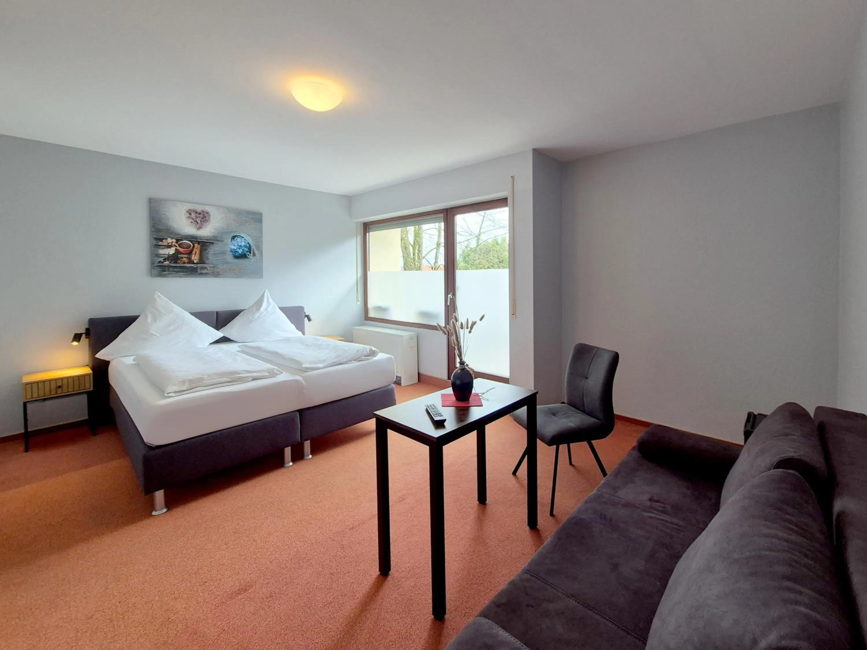 Photo of the whole room, Bed in Hotel Schachener Hof