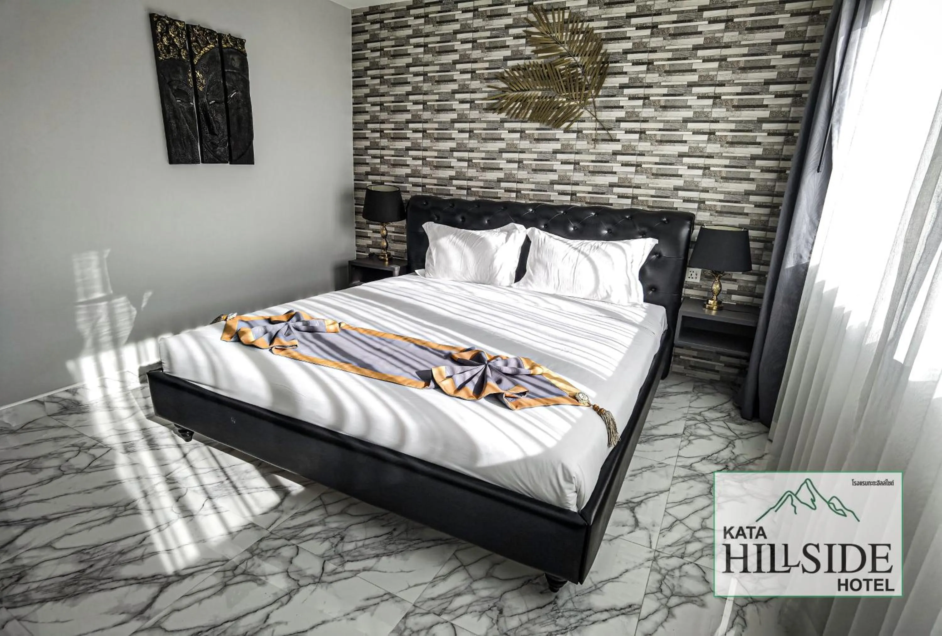 Bed in Kata Hillside Hotel