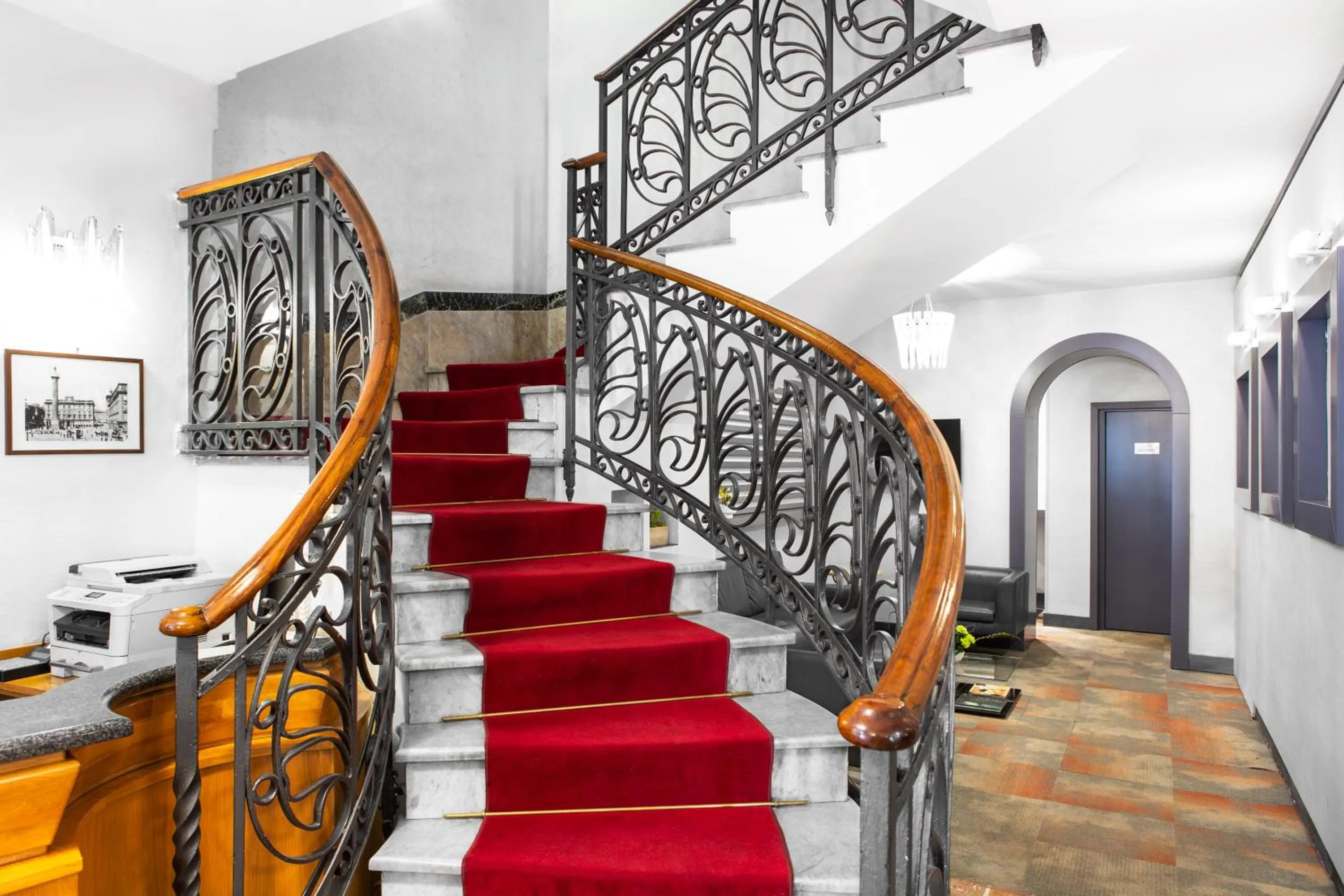 Lobby or reception in Hotel Piazza Di Spagna