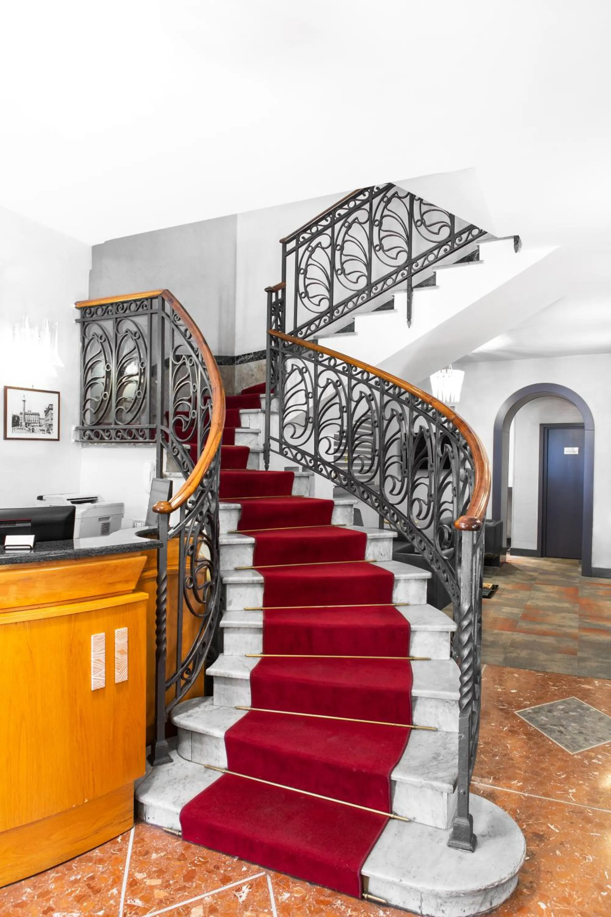 Lobby or reception in Hotel Piazza Di Spagna