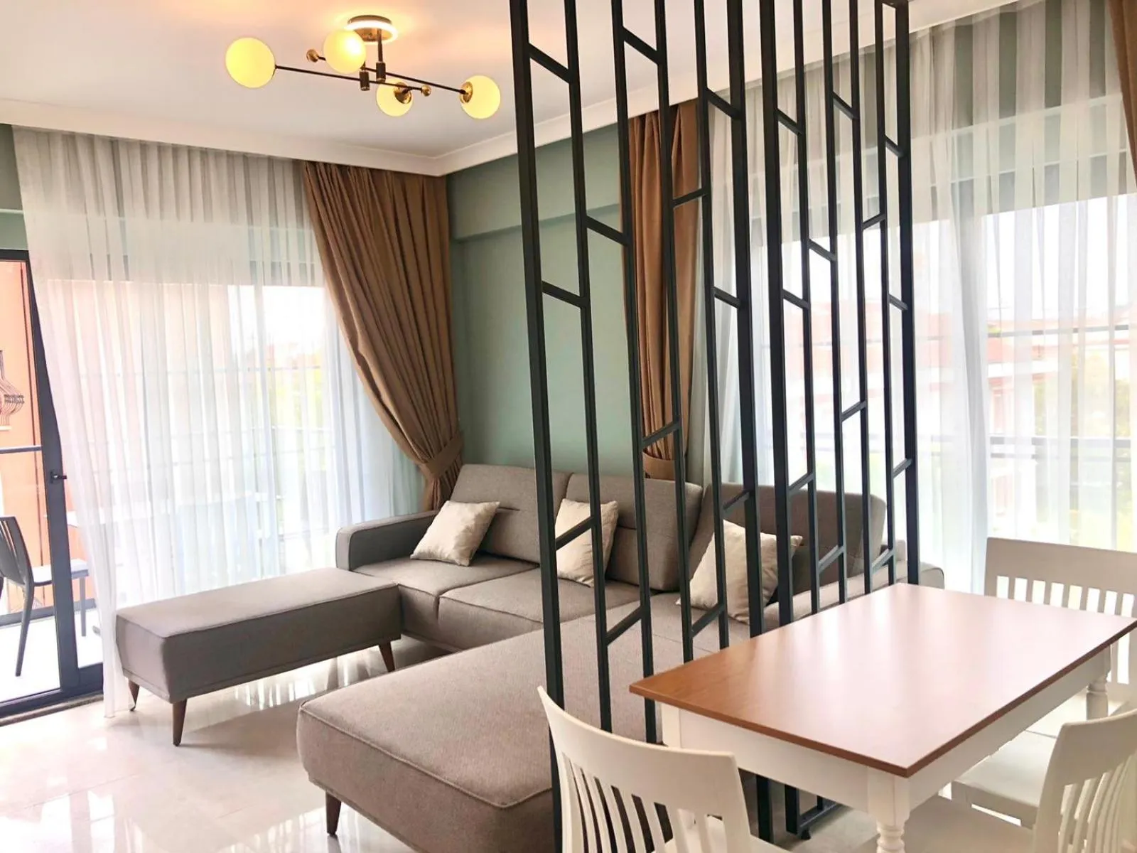 Living room in Juglans Suites