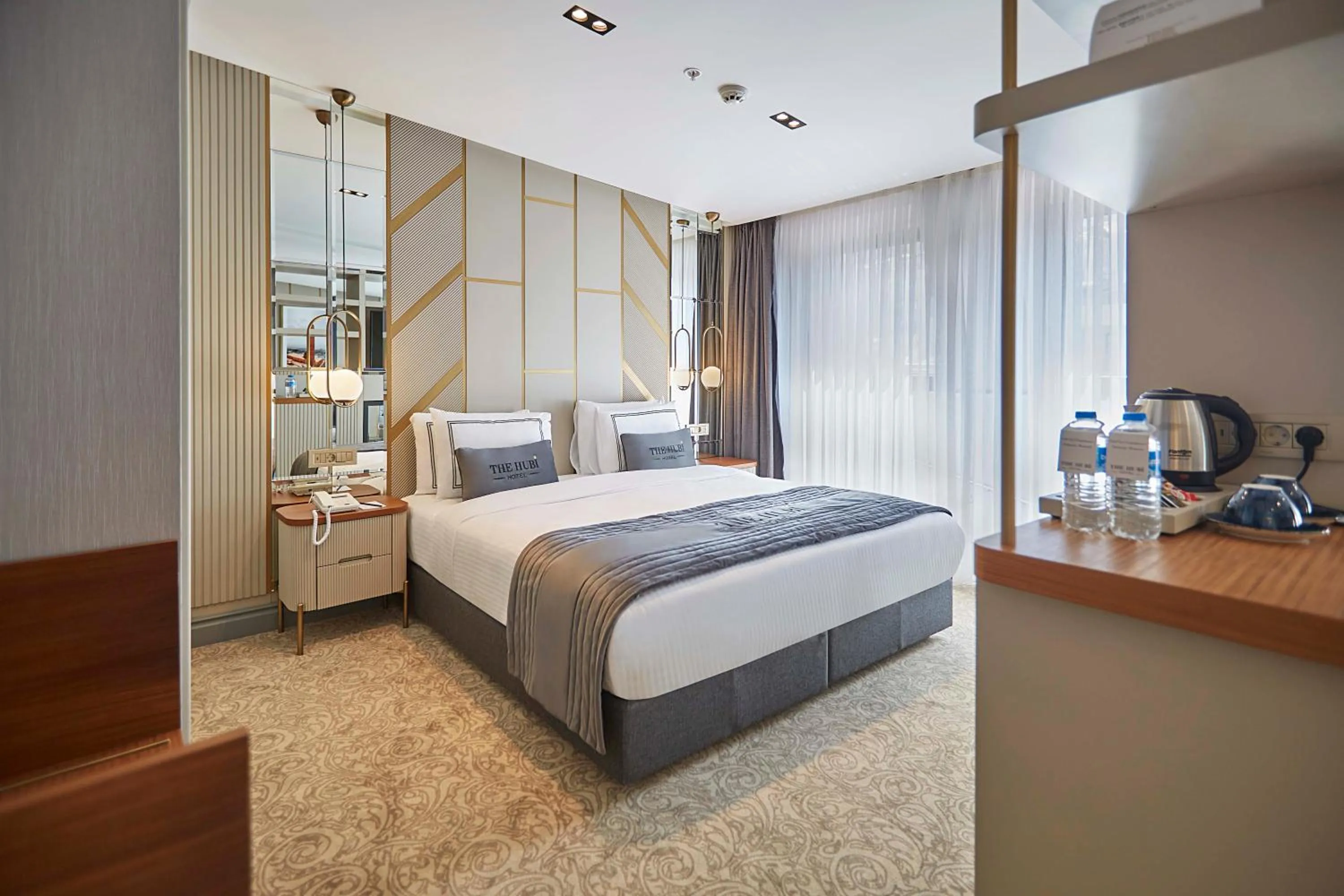 Bedroom, Bed in THE HUBİ HOTEL