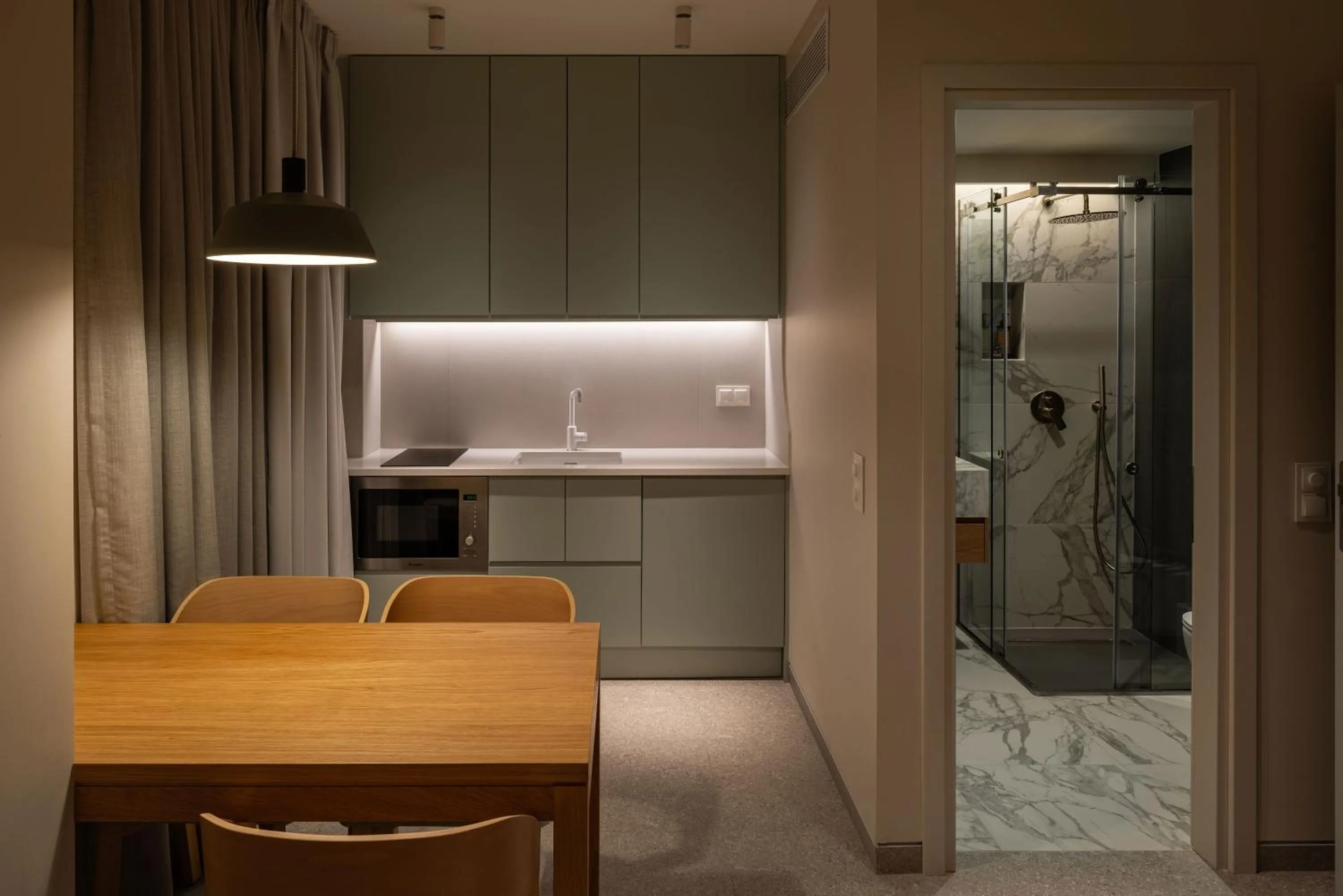 Kitchen or kitchenette in Townhouse Lefkada