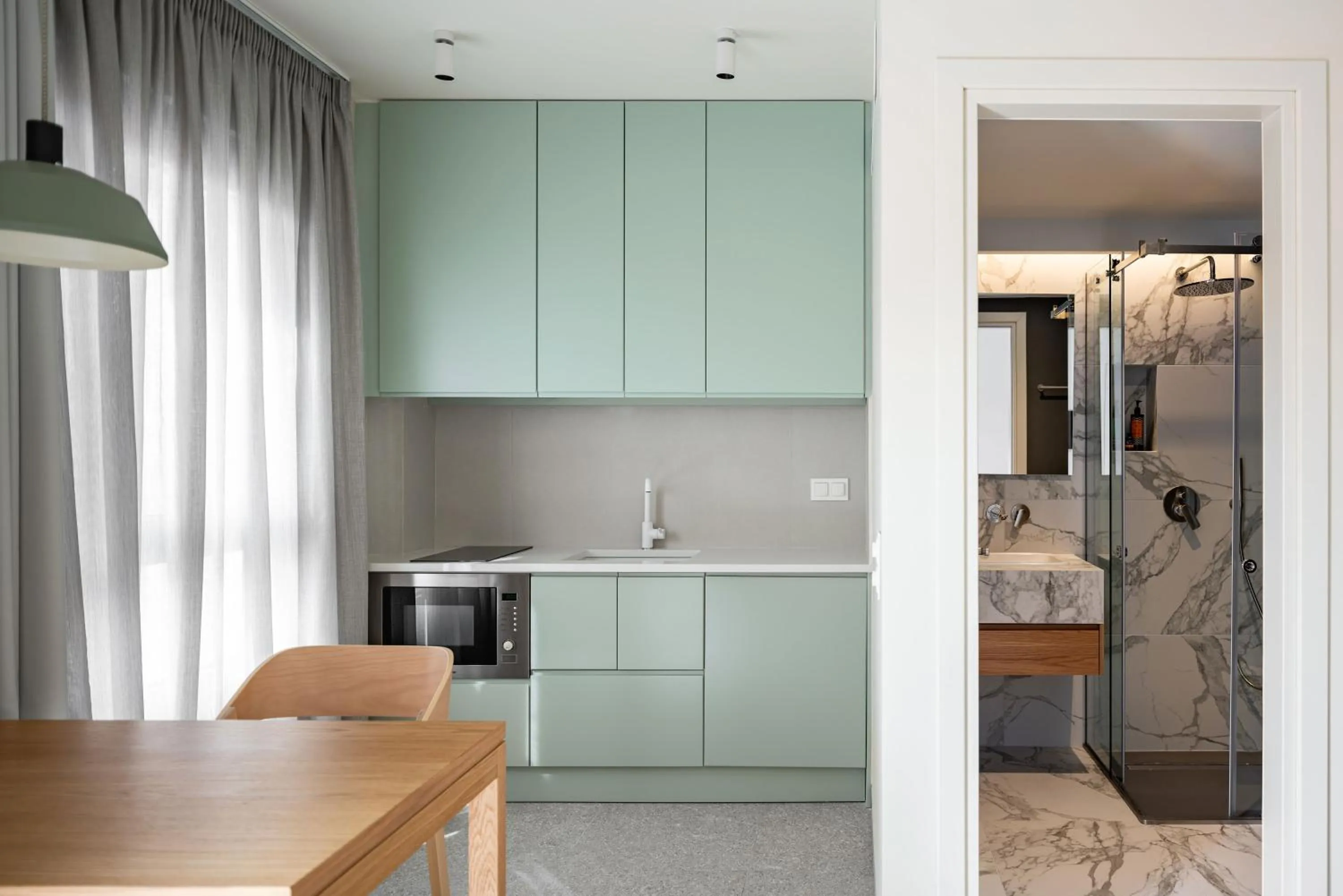 Kitchen or kitchenette in Townhouse Lefkada