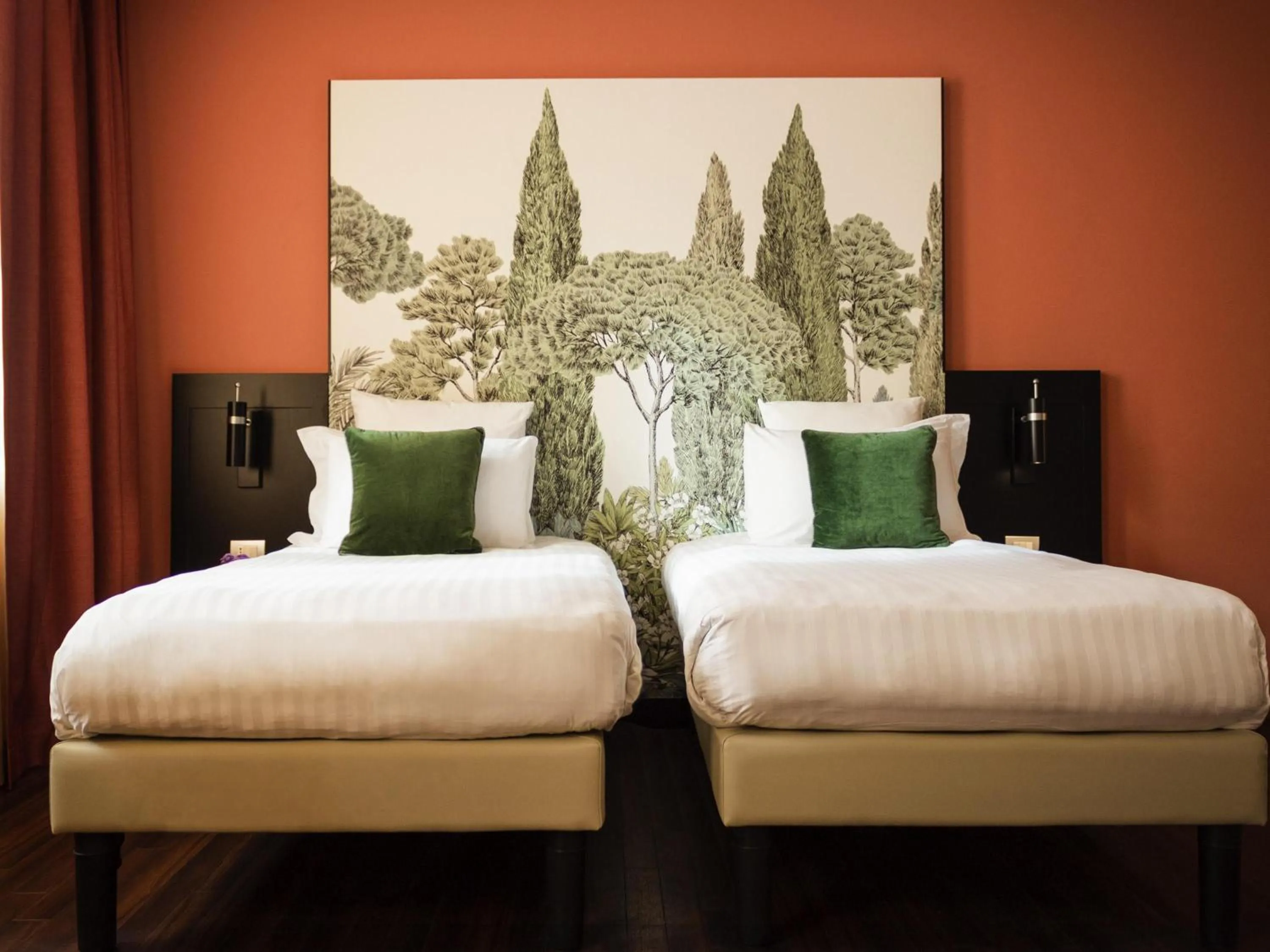 Bedroom, Bed in Hotel Mercure Roma Corso Trieste