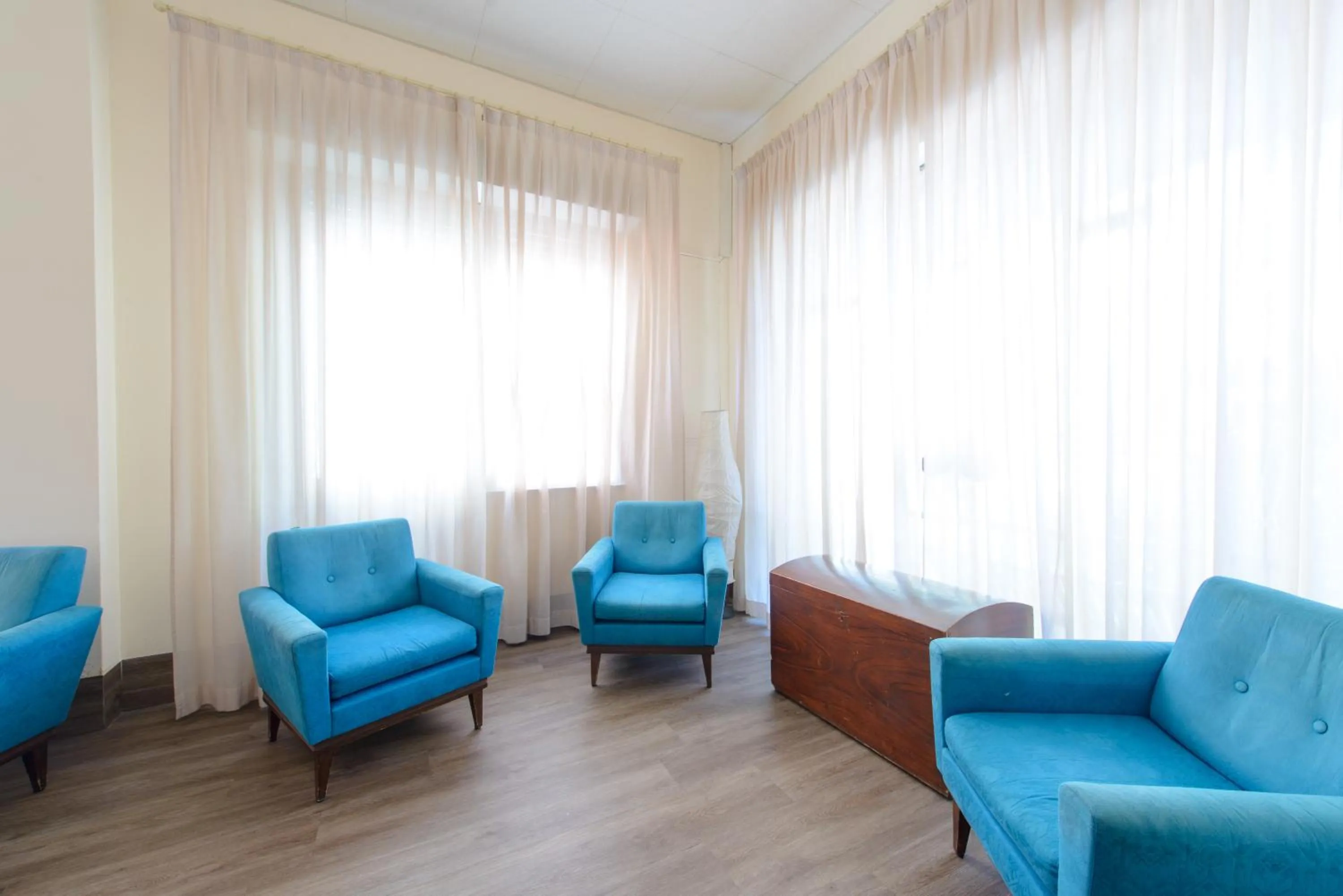 Communal lounge/ TV room in Hotel Sirena