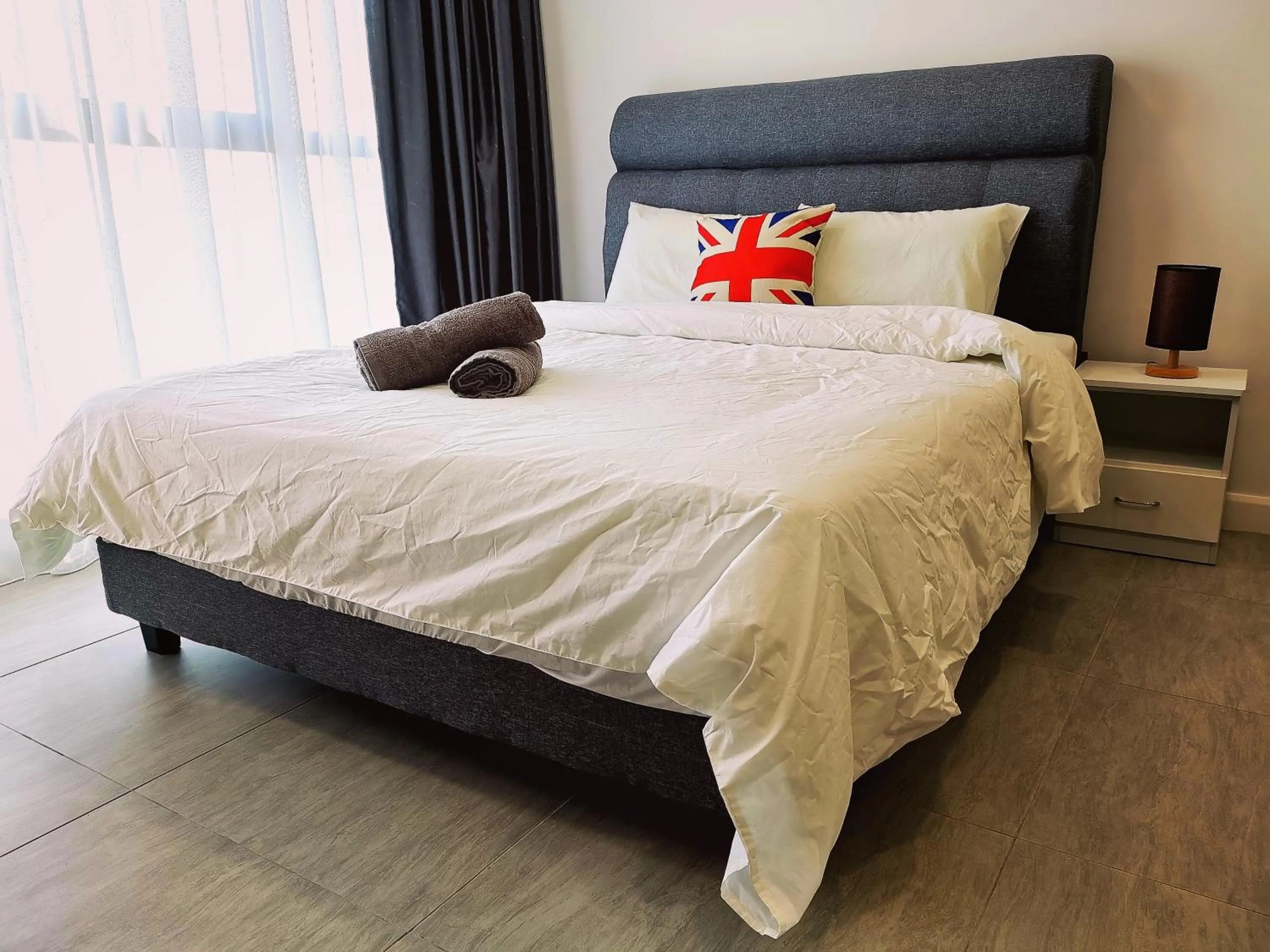 Bed in Bell Suite - The Premium Suite @ Sepang