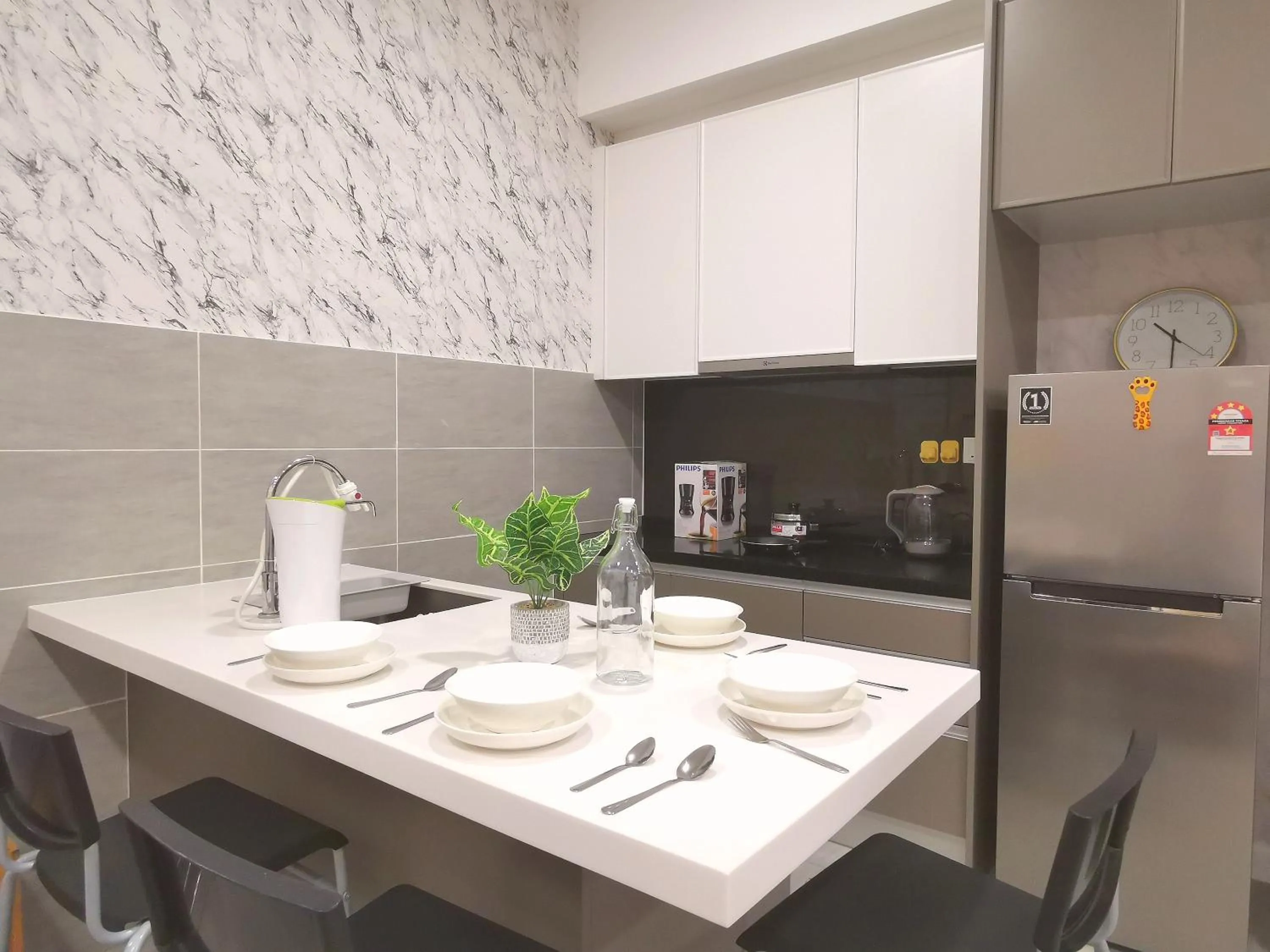 Kitchen or kitchenette in Bell Suite - The Premium Suite @ Sepang