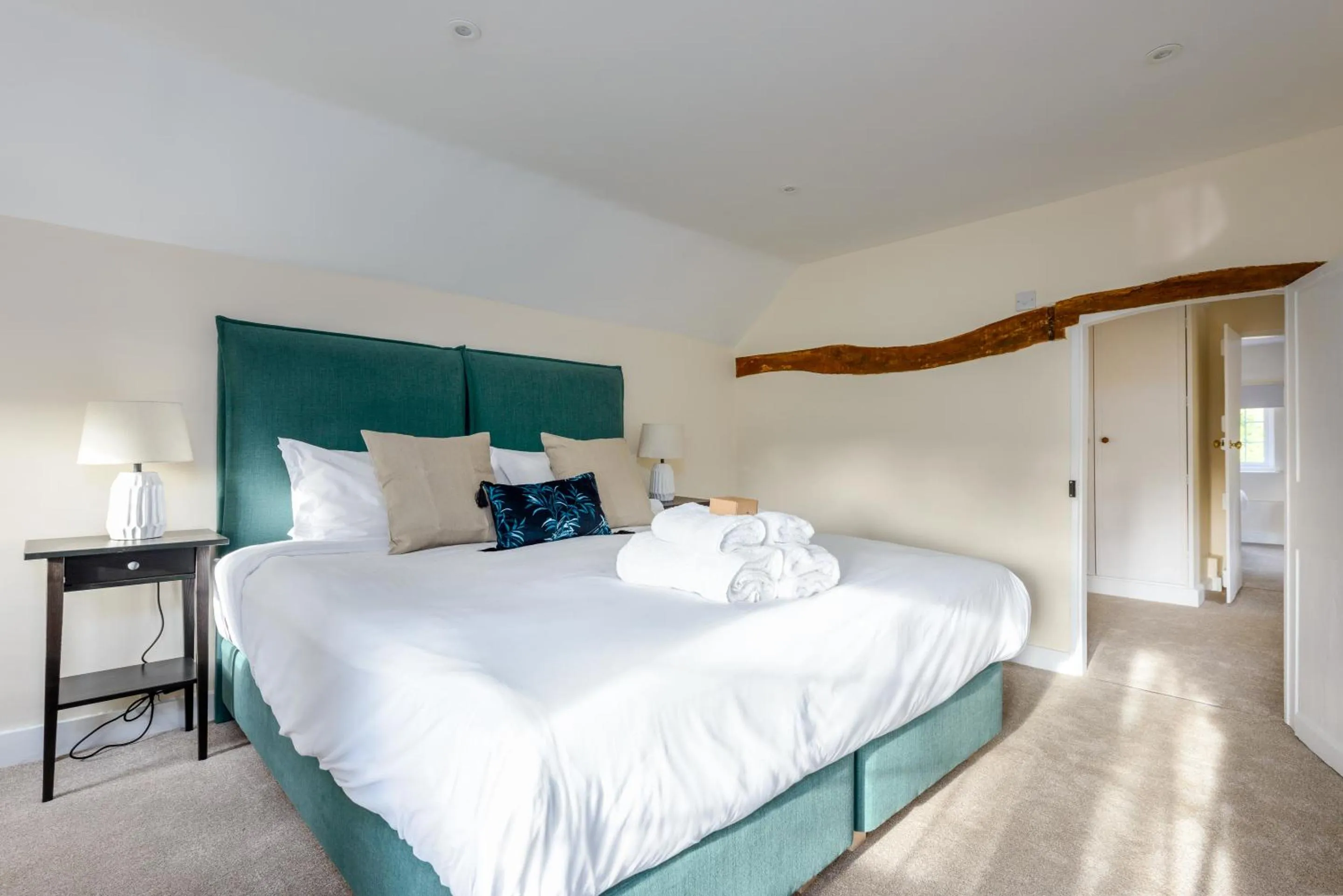 Bedroom, Bed in The Retreat New Forest