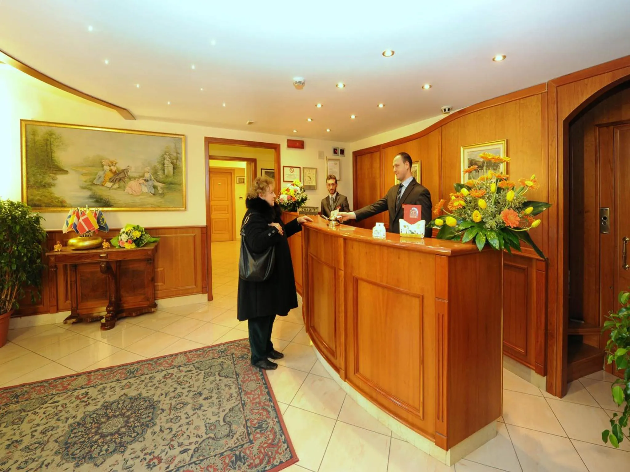 Lobby or reception in Buono Hotel
