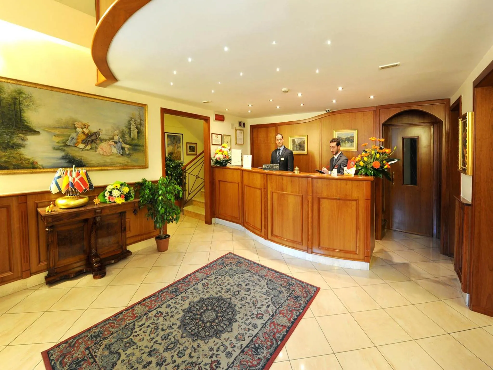 Lobby or reception in Buono Hotel