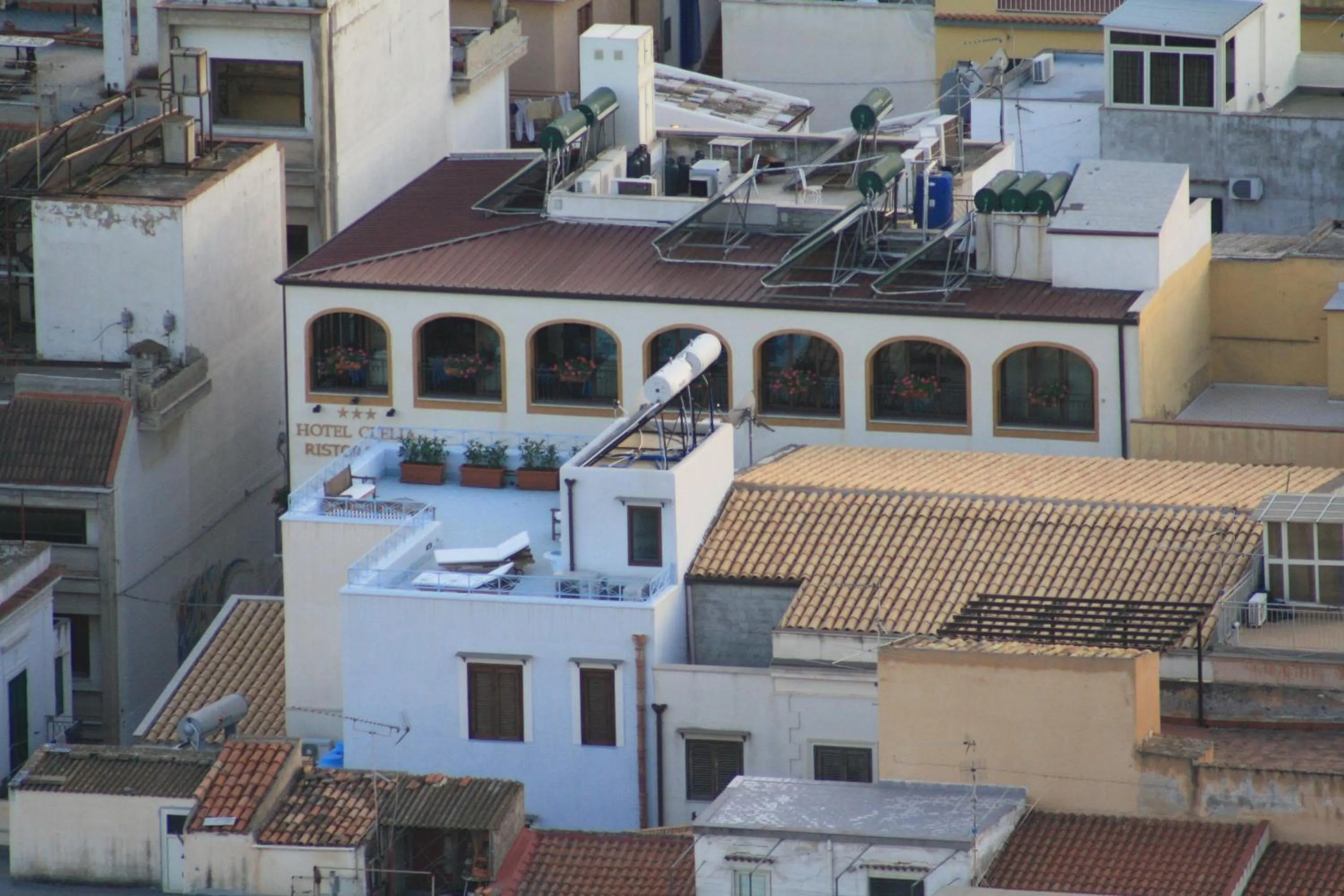 Bird's eye view in Hotel Clelia