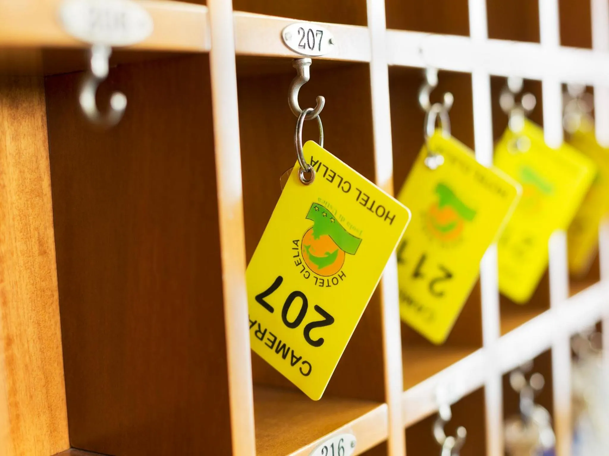 Lobby or reception in Hotel Clelia