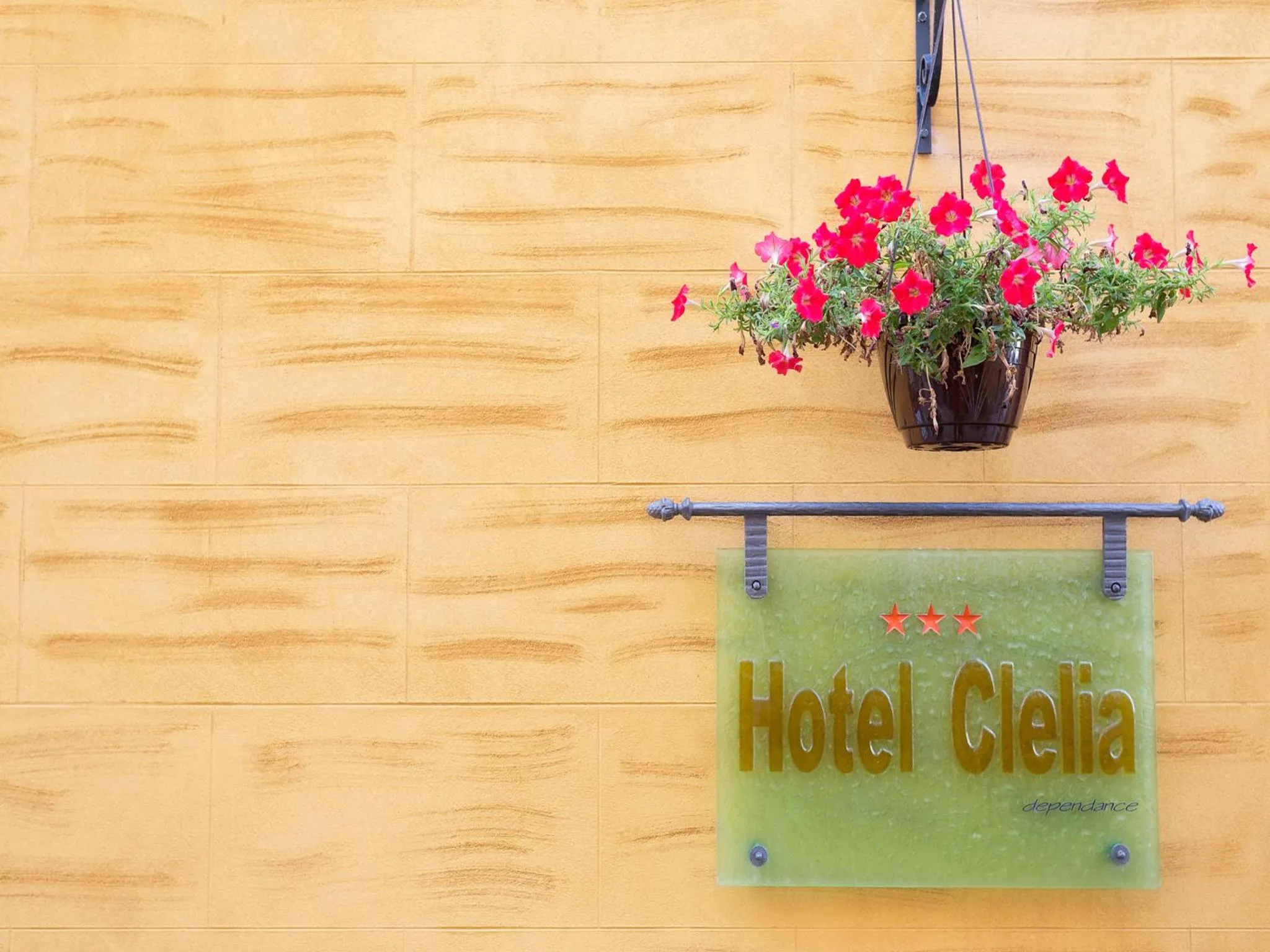 Facade/entrance in Hotel Clelia