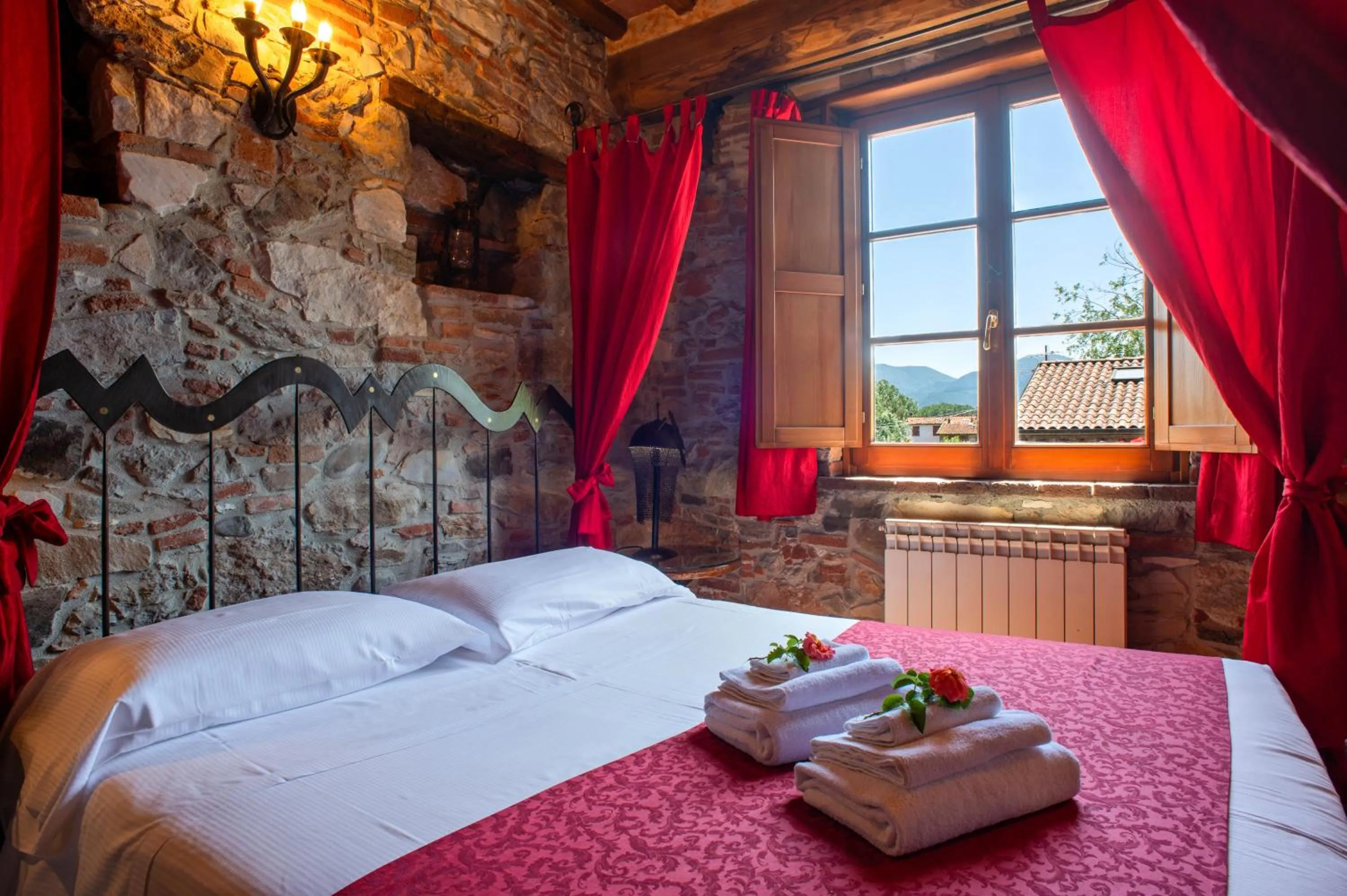 Bed in Villa Corte Degli Dei