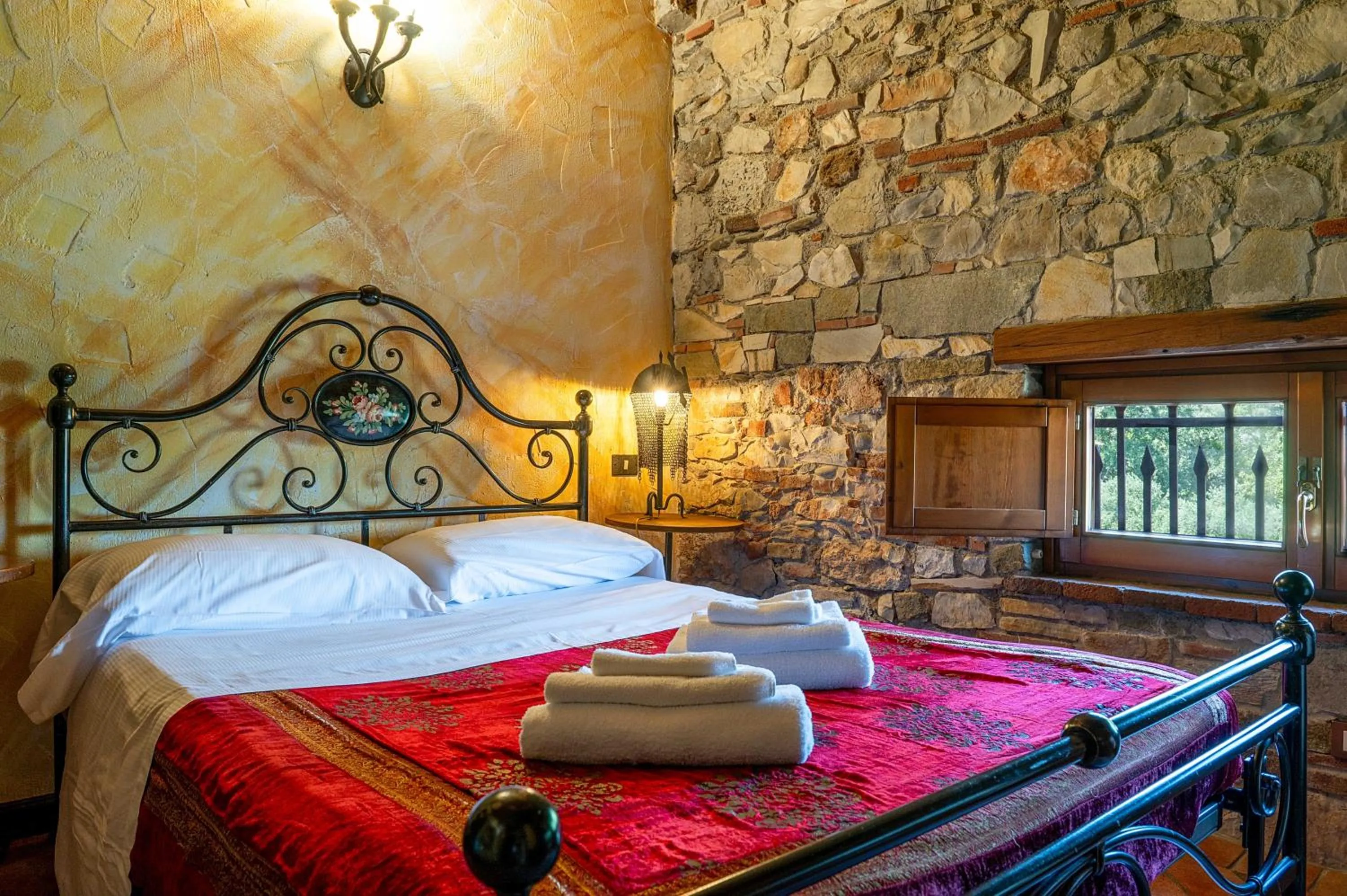 Bed in Villa Corte Degli Dei