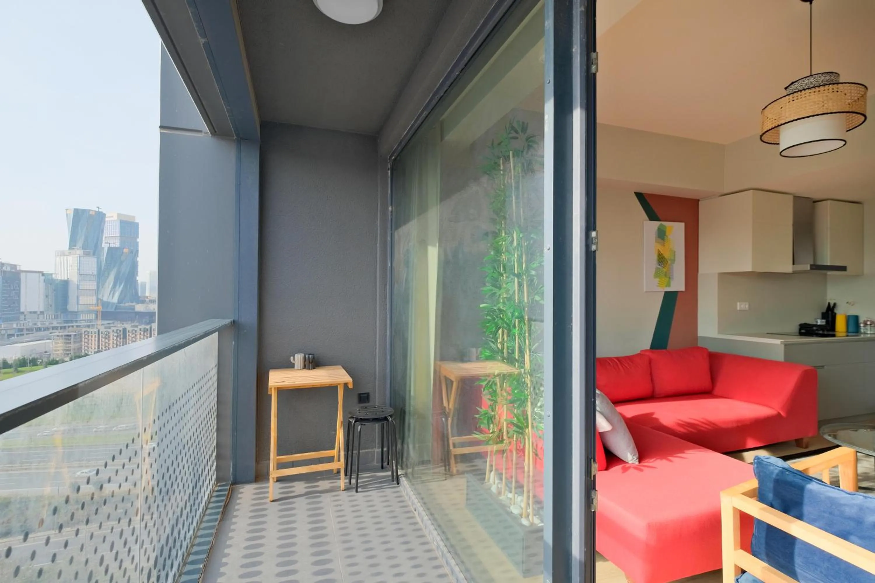 Balcony/Terrace in Roya Nova Residence by NewInn