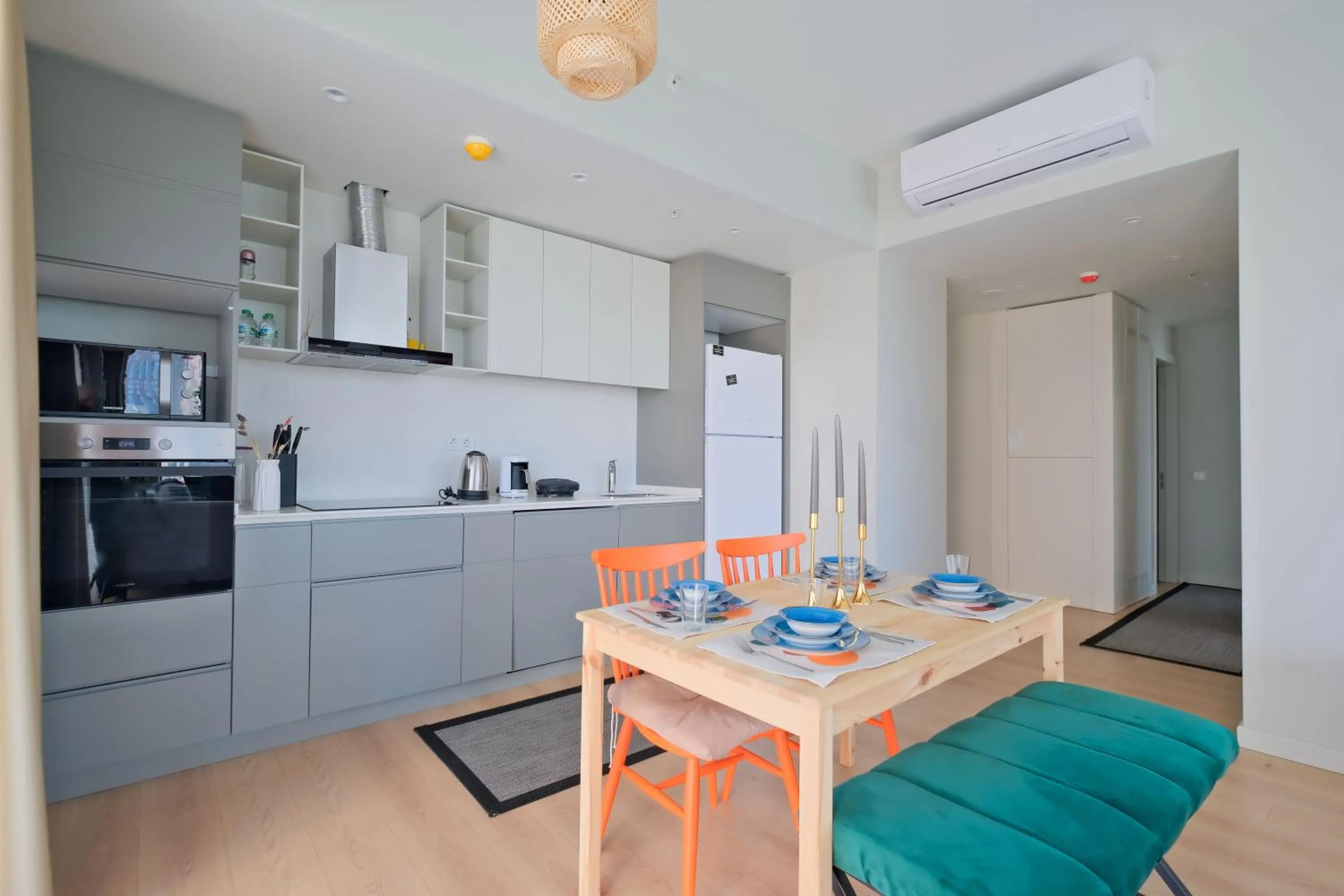 kitchen in Roya Nova Residence by NewInn