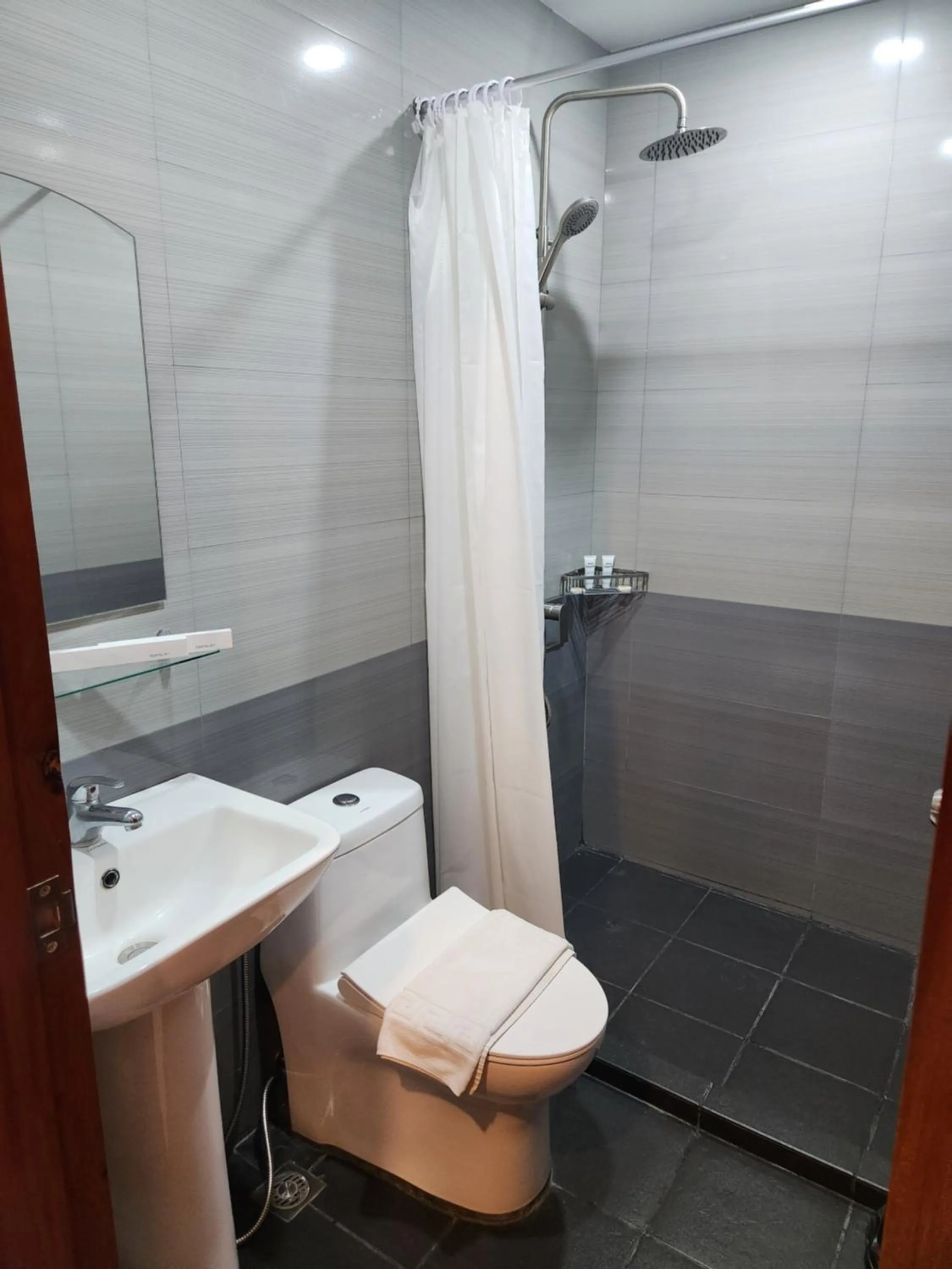 Shower in Hotel Herencia 625