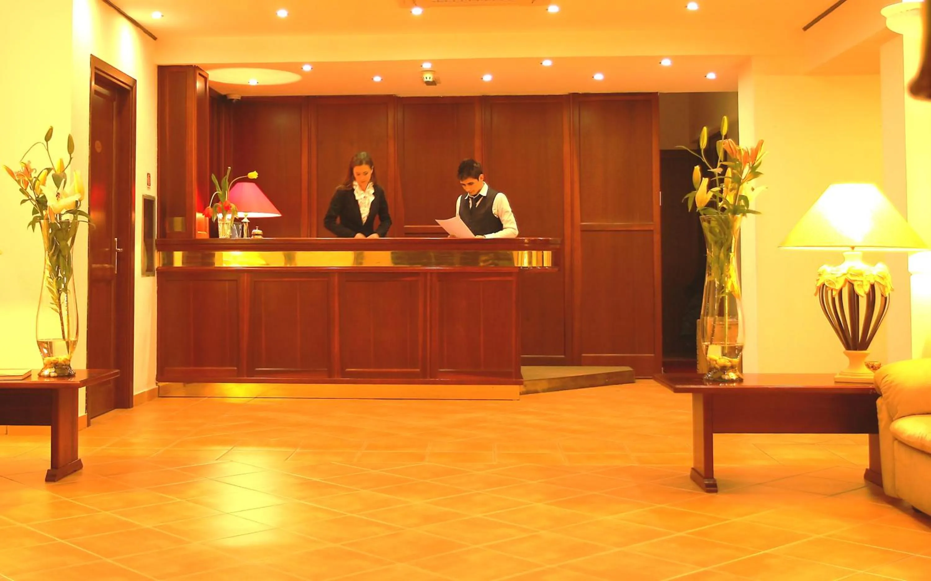 Lobby or reception in Hotel Moderno