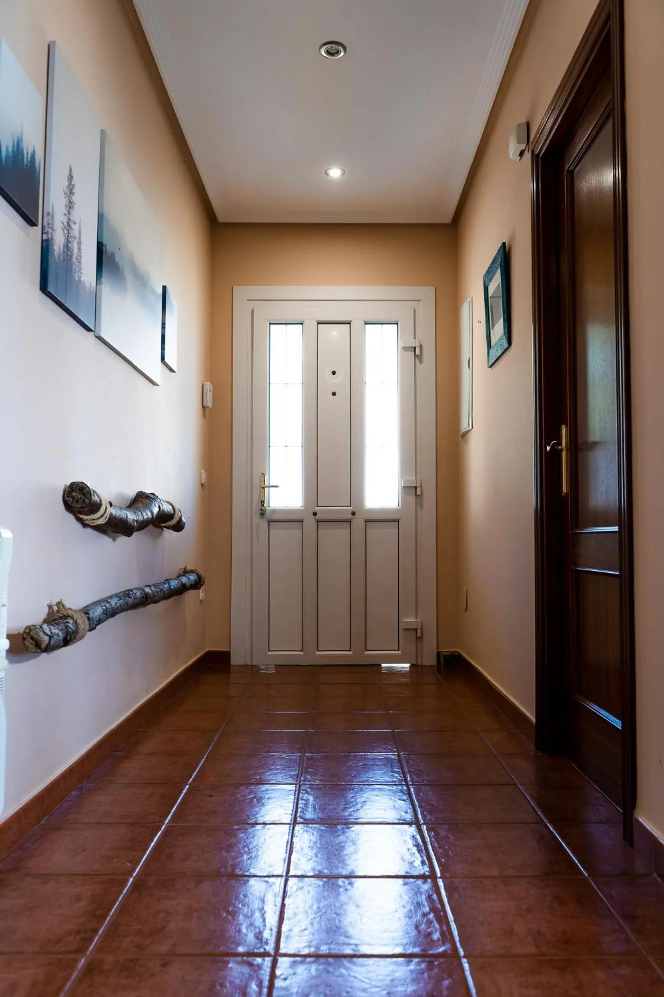 Facade/entrance in El Gato Gordo - bike & surf house