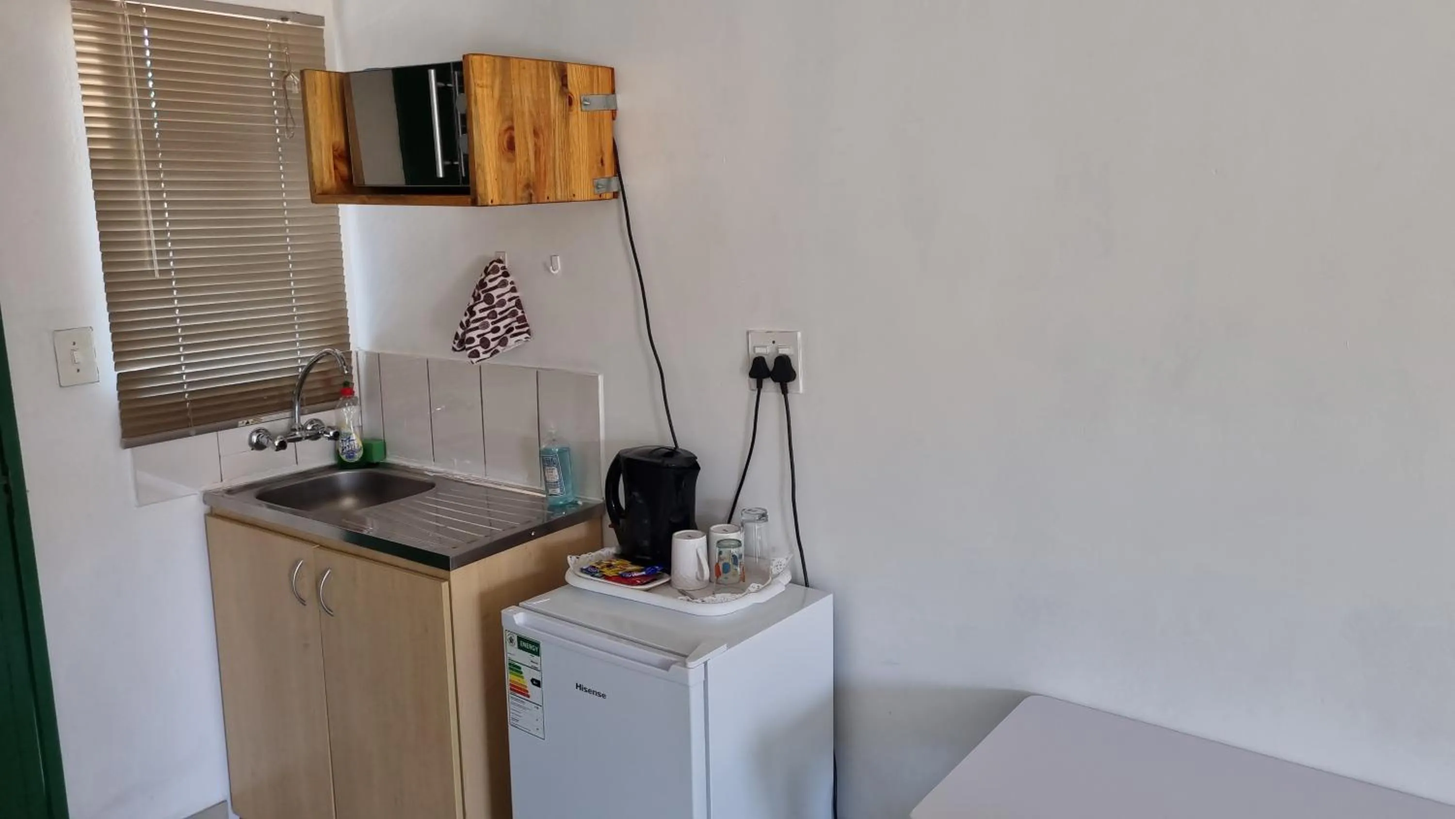 Kitchen or kitchenette in Viks Bed and Breakfast