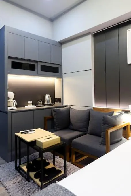 Living room in Amandalu at Orchard apartemen