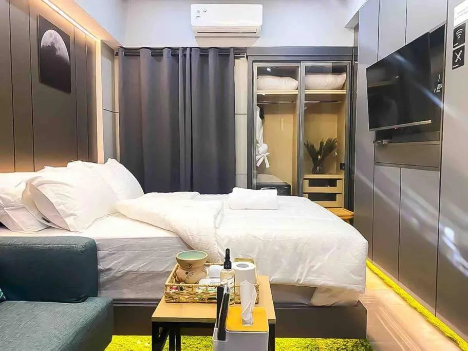 Bed in Amandalu at Orchard apartemen