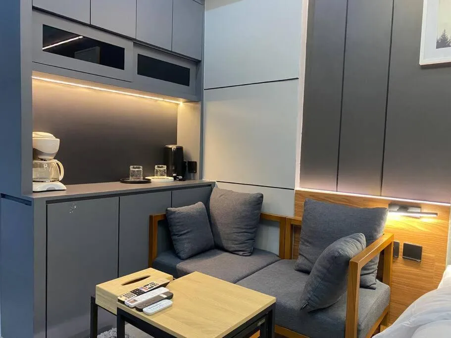 Living room in Amandalu at Orchard apartemen