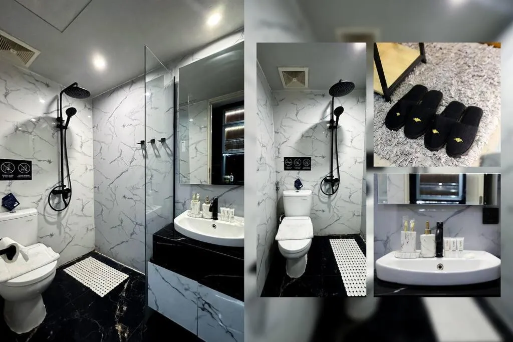 Shower in Amandalu at Orchard apartemen