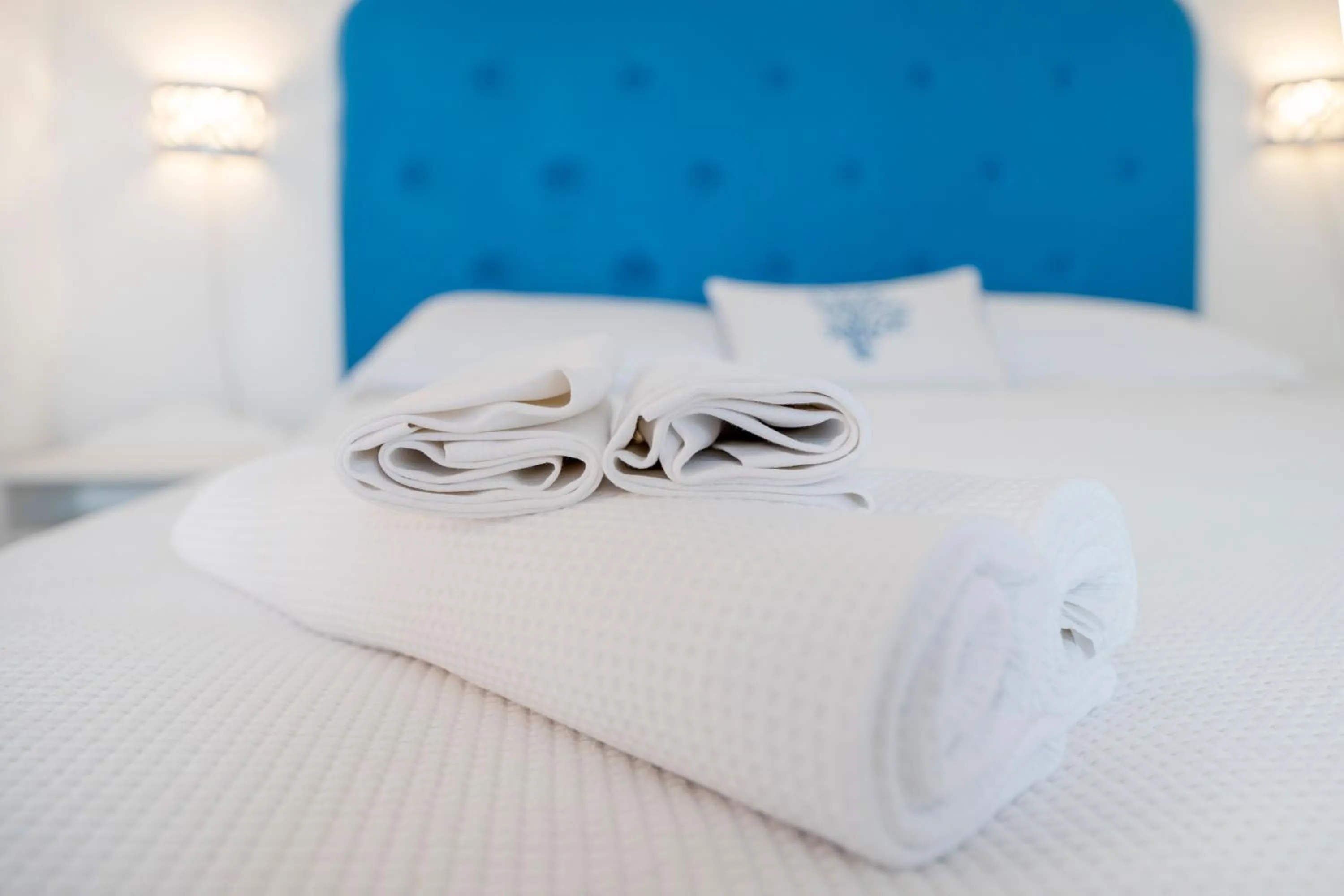 Bed in Torre Turbolo Apartments