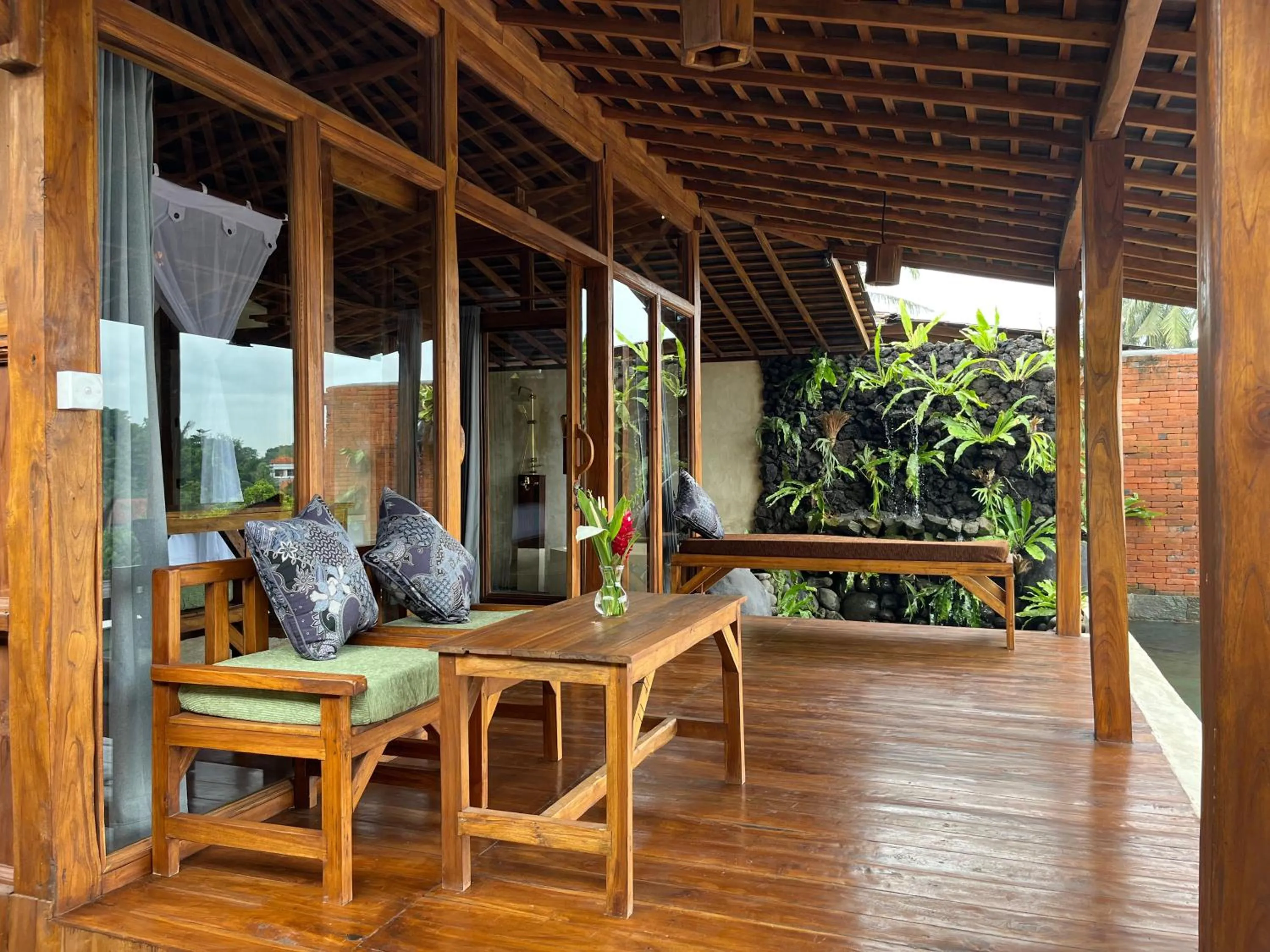 Property building in Joglo Organik Guesthouse