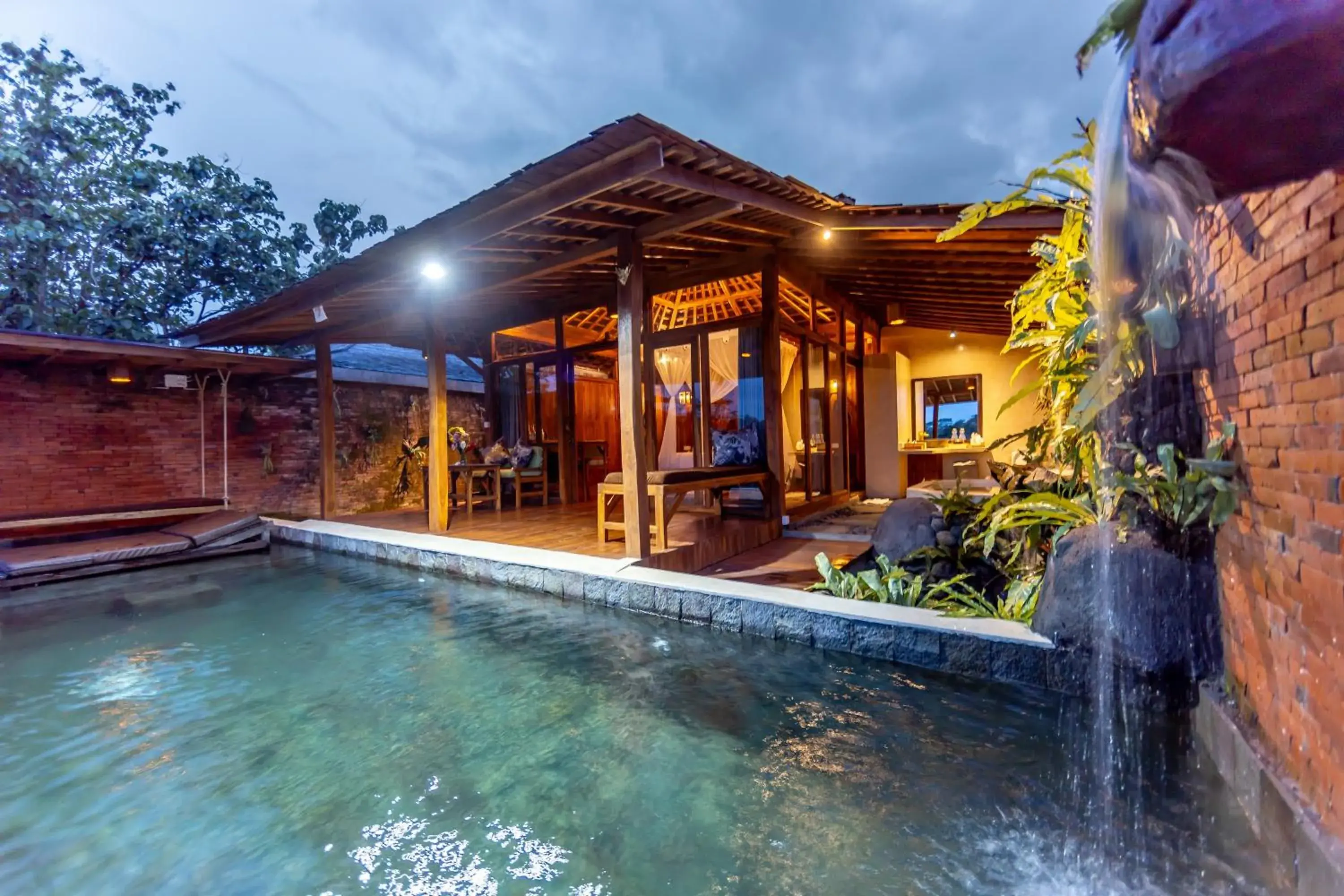 Villa with Private Pool in Joglo Organik Guesthouse Villa with Private Pool in Joglo Organik Guesthouse