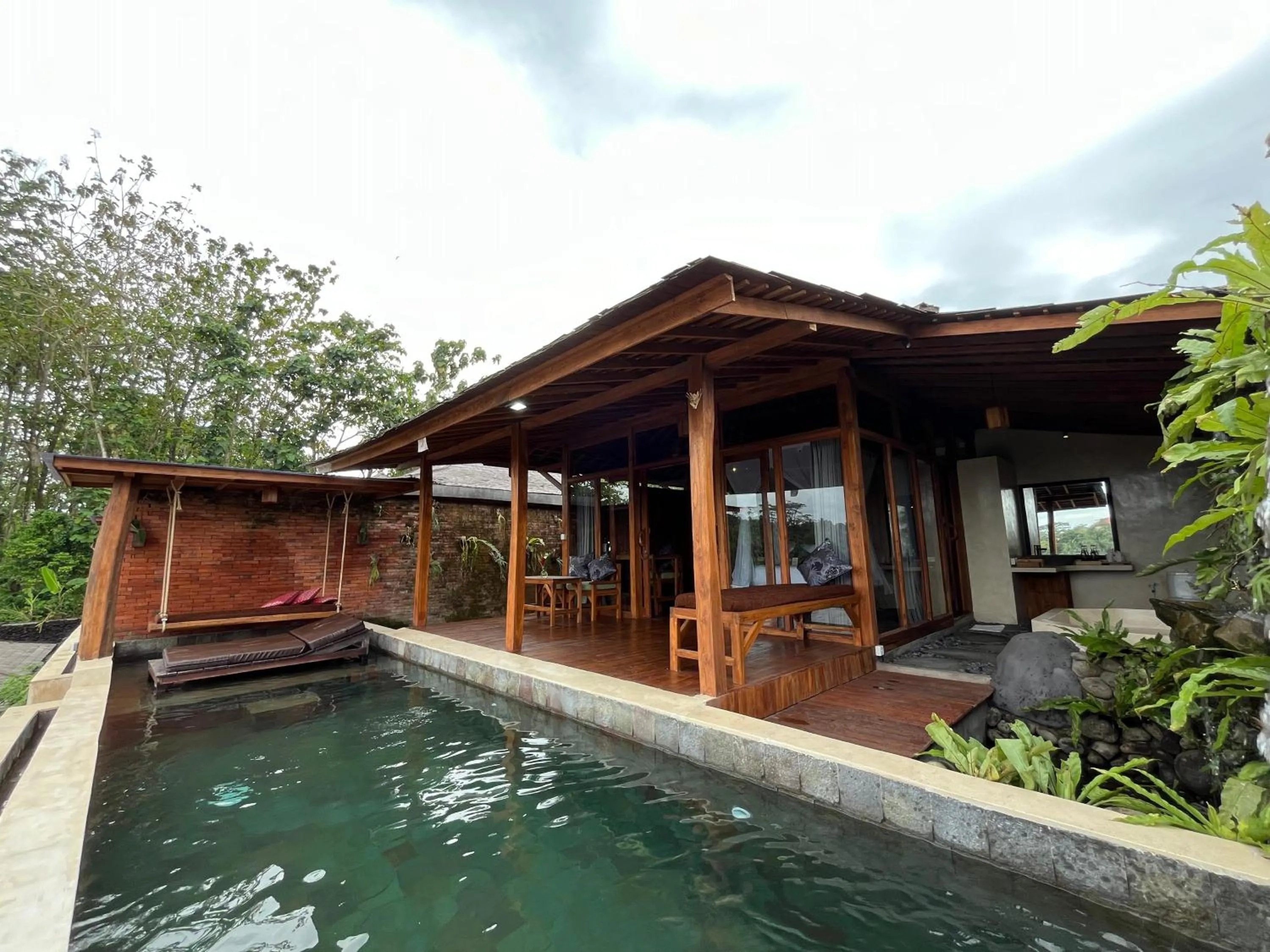 Property building in Joglo Organik Guesthouse