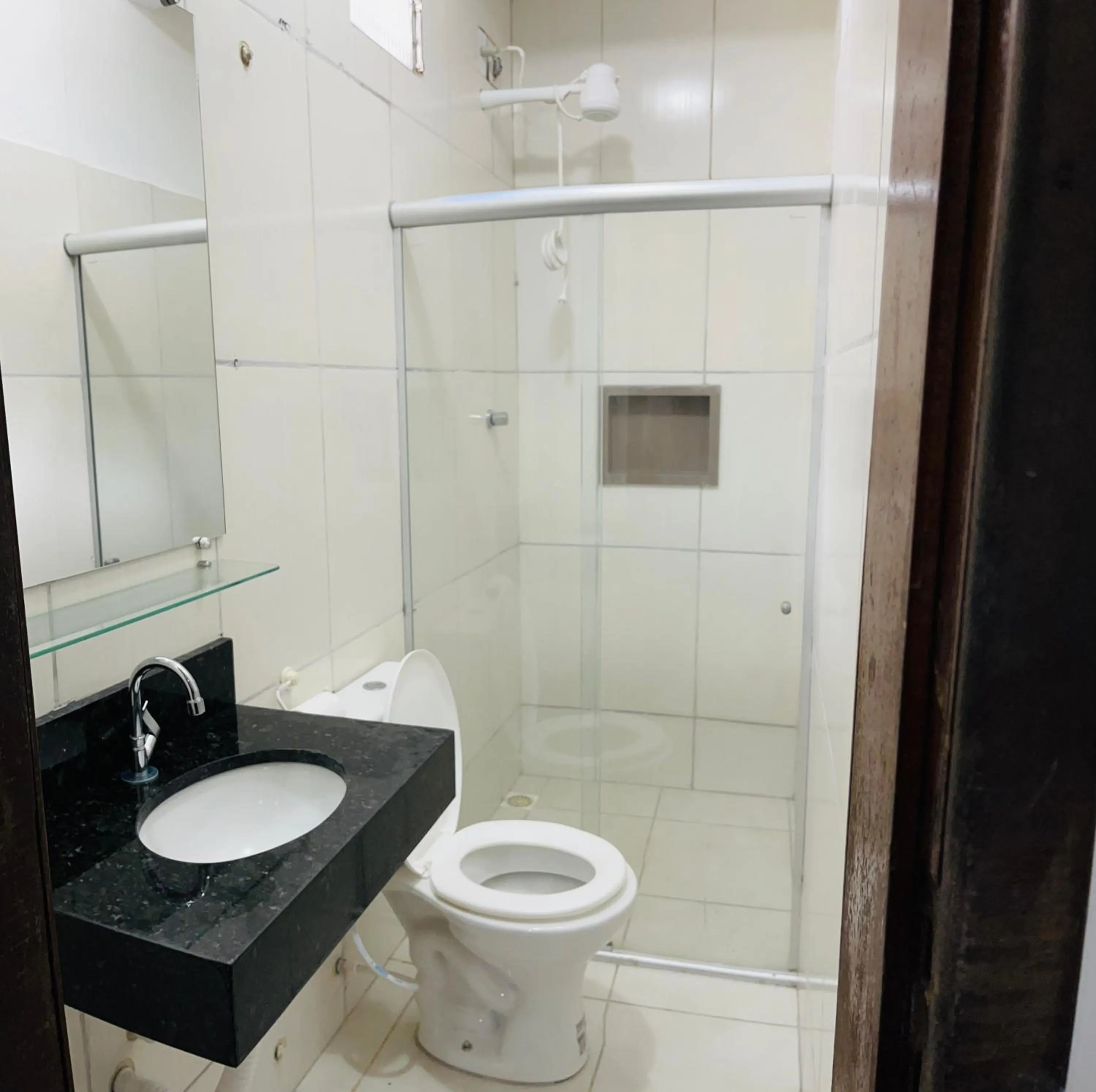 Bathroom in Pousada Timbalada