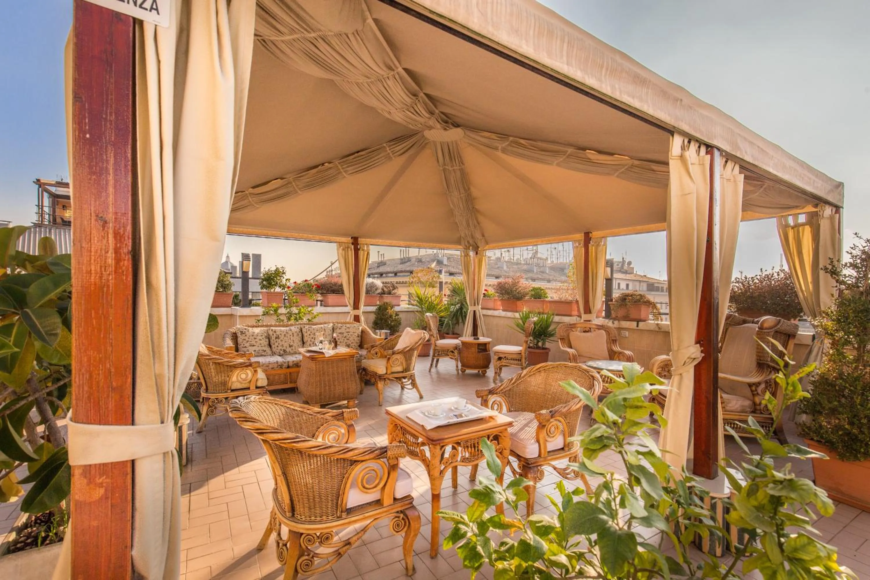 Balcony/Terrace in Hotel Impero
