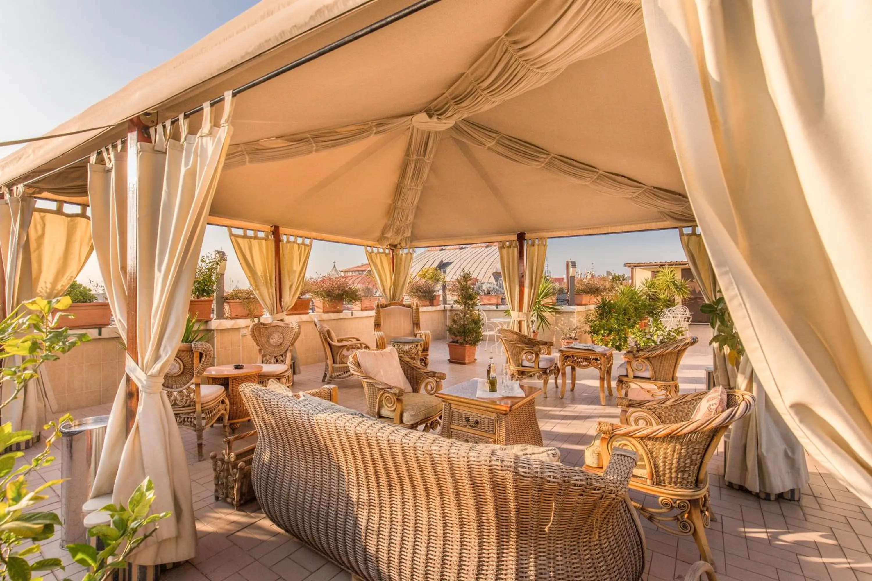 Balcony/Terrace in Hotel Impero