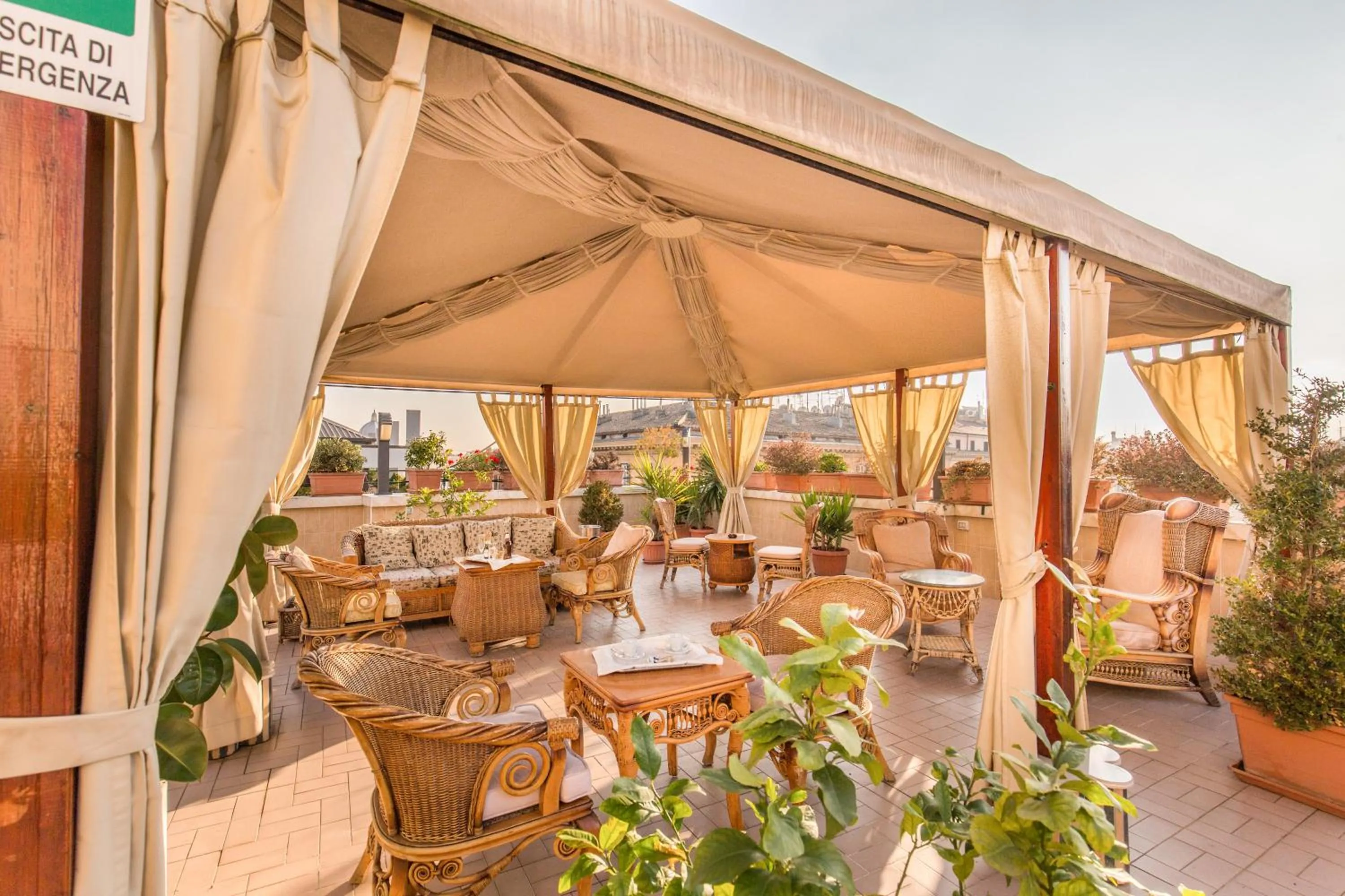 Balcony/Terrace in Hotel Impero