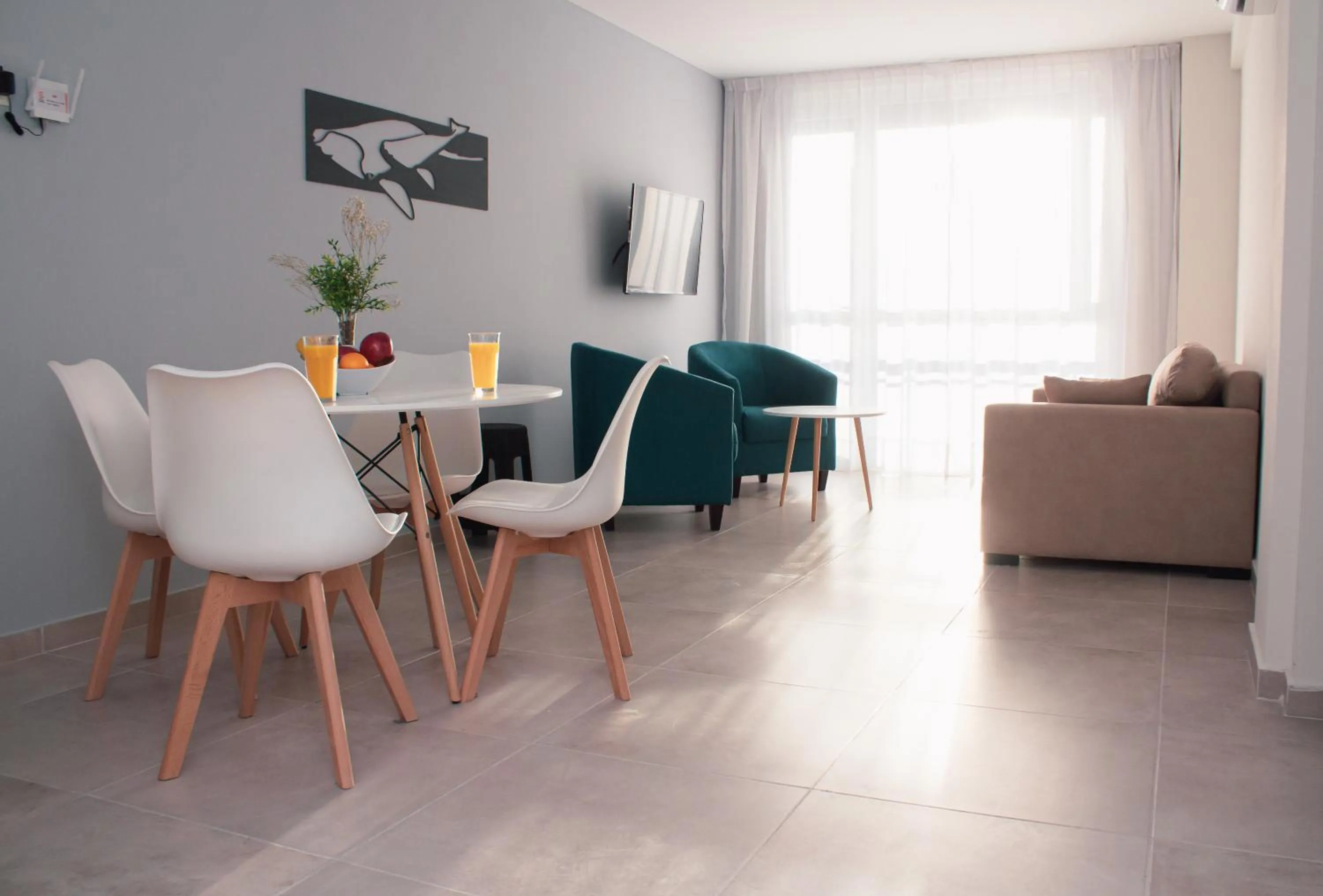 Living room in Ramada Residences by Wyndham Puerto Madryn CQ Mitre