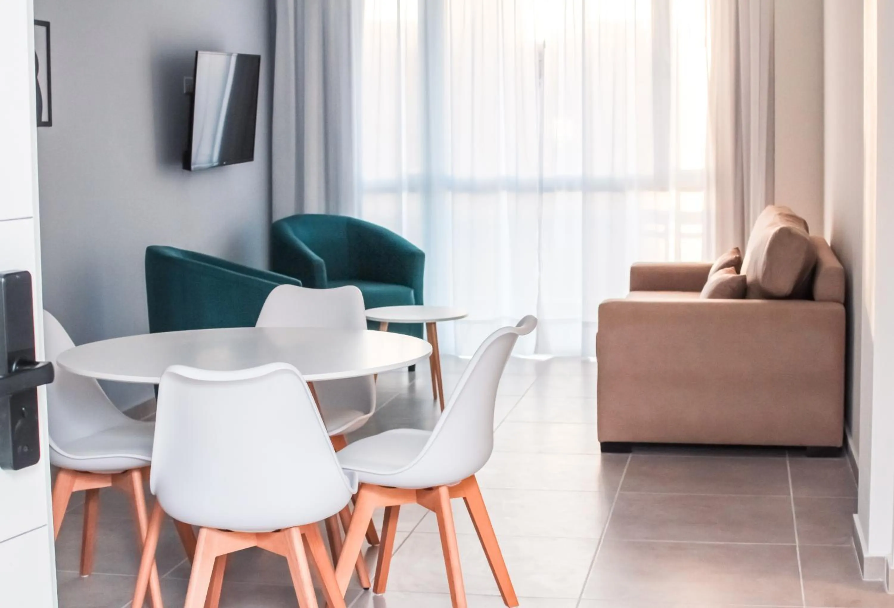 Living room in Ramada Residences by Wyndham Puerto Madryn CQ Mitre