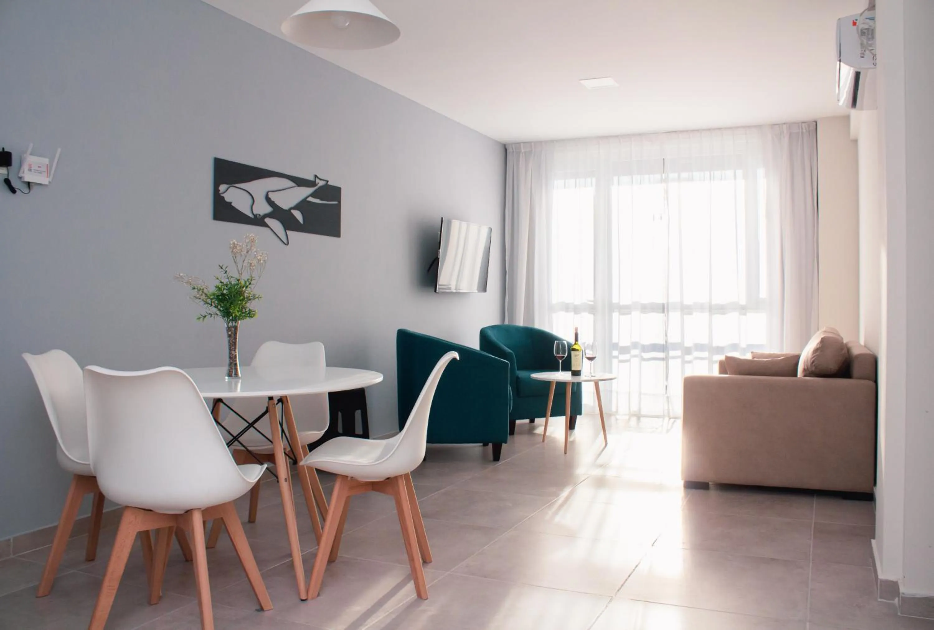 Living room in Ramada Residences by Wyndham Puerto Madryn CQ Mitre