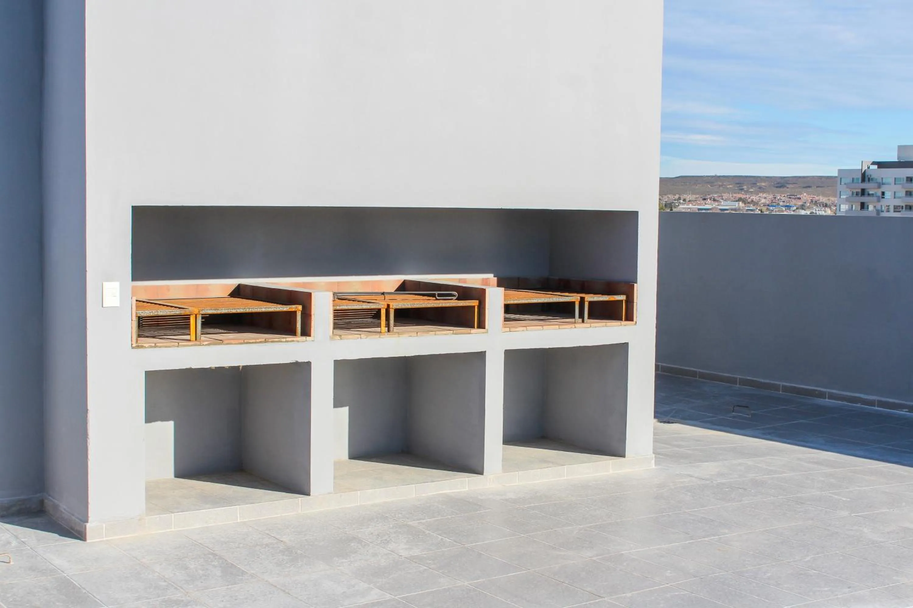 BBQ facilities in Ramada Residences by Wyndham Puerto Madryn CQ Mitre