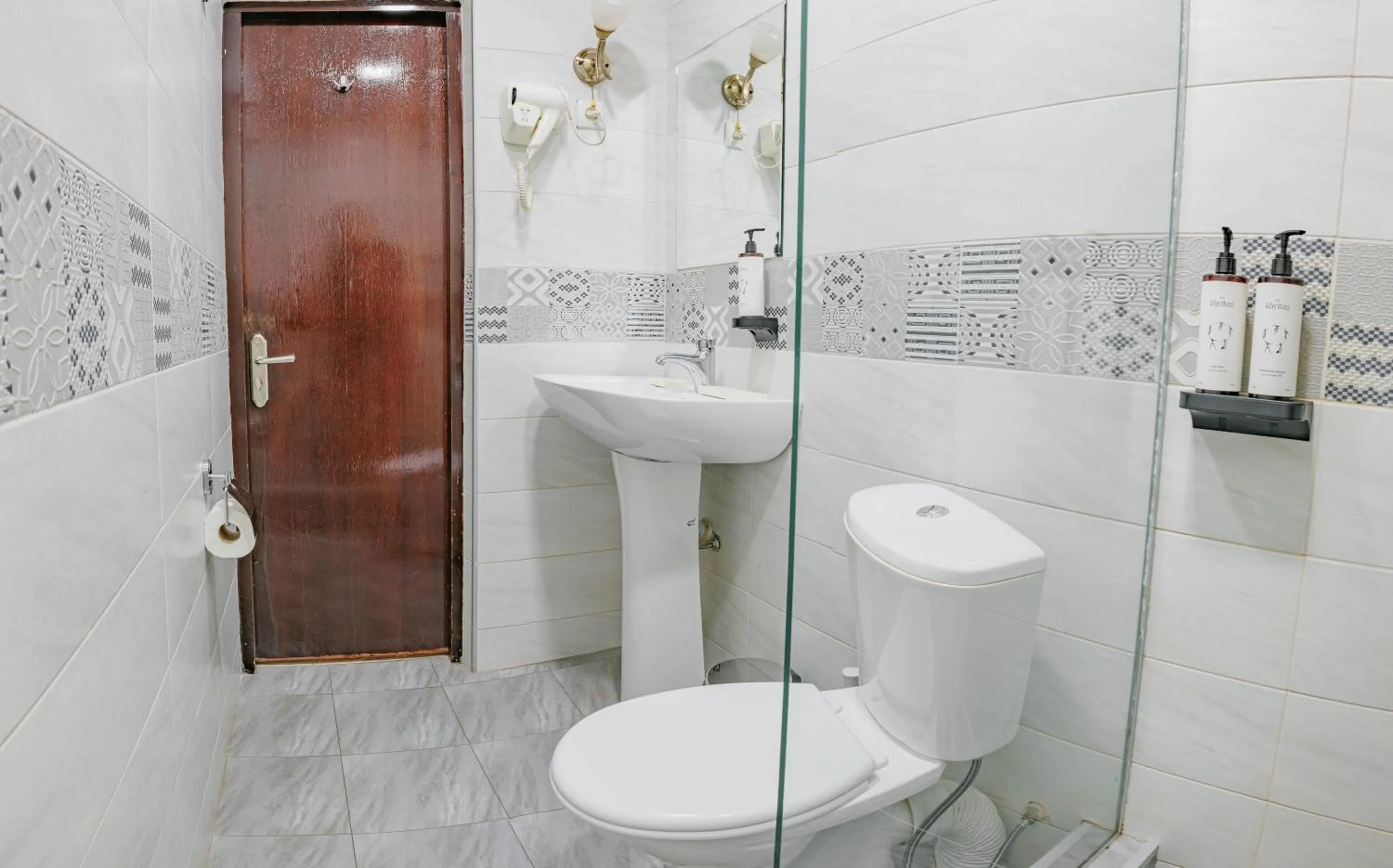 Bathroom in Route Hotel