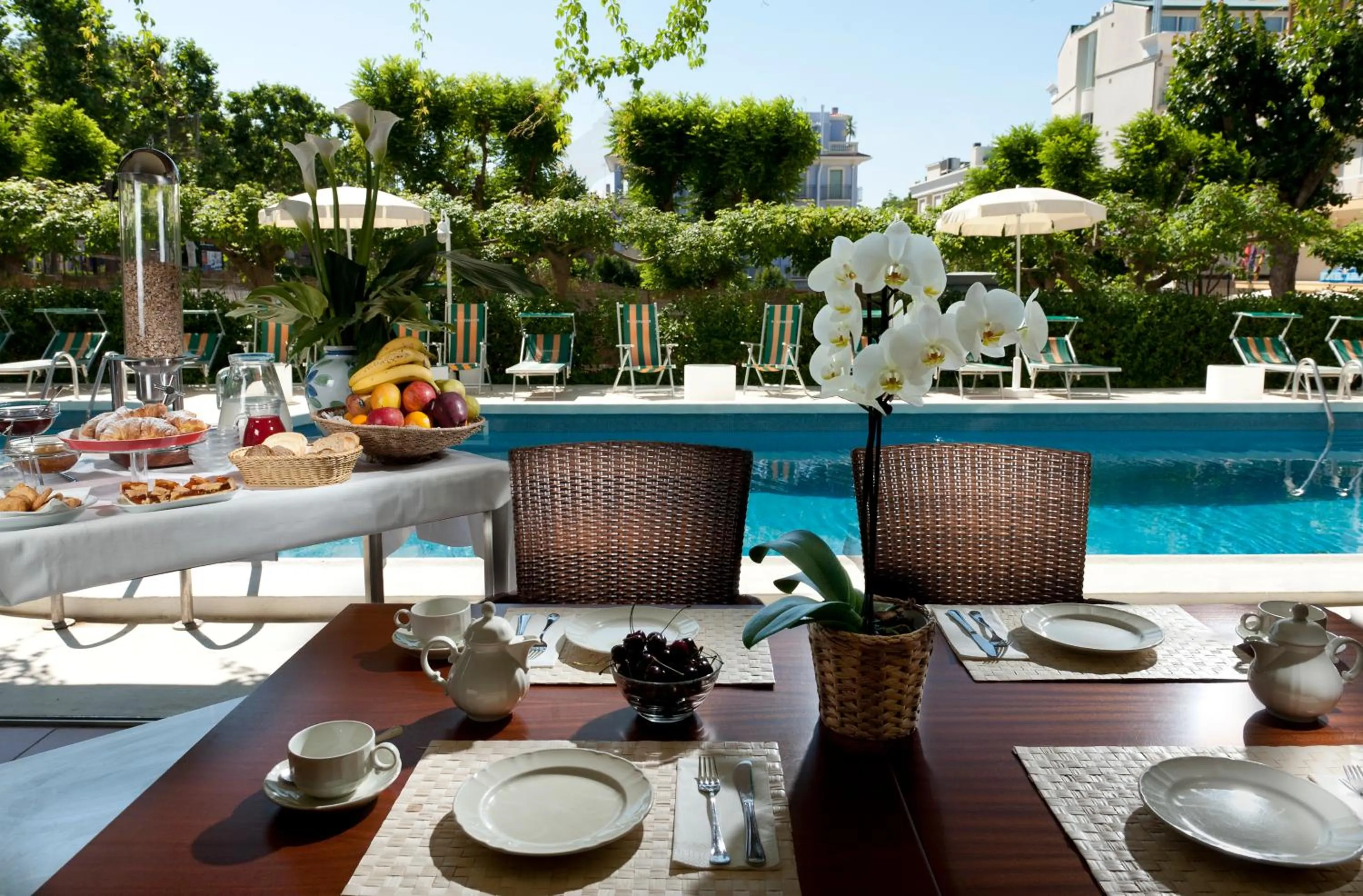 Restaurant/places to eat in Hotel Alexander